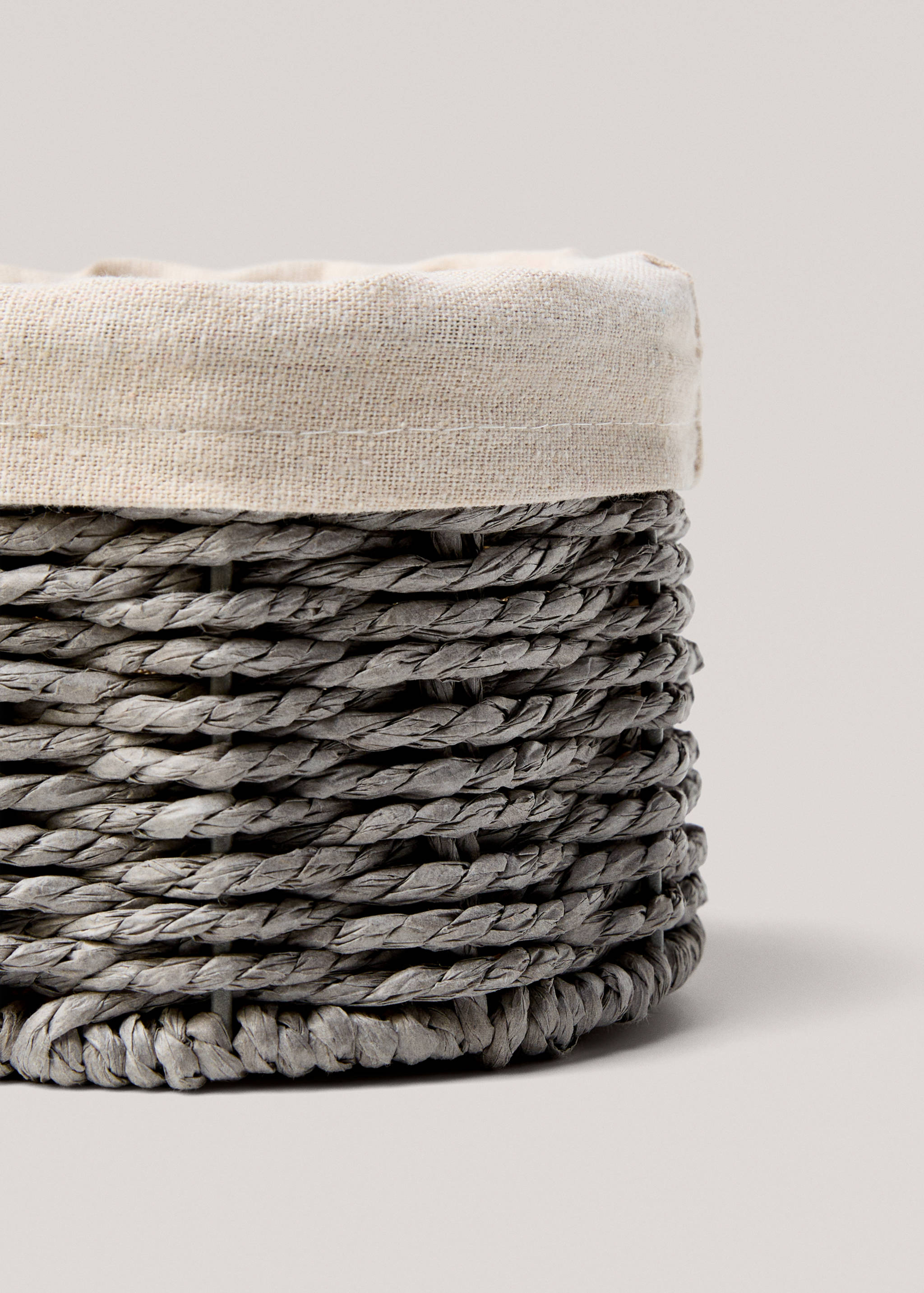 Petit panier en papier rond - Détail de l'article 1