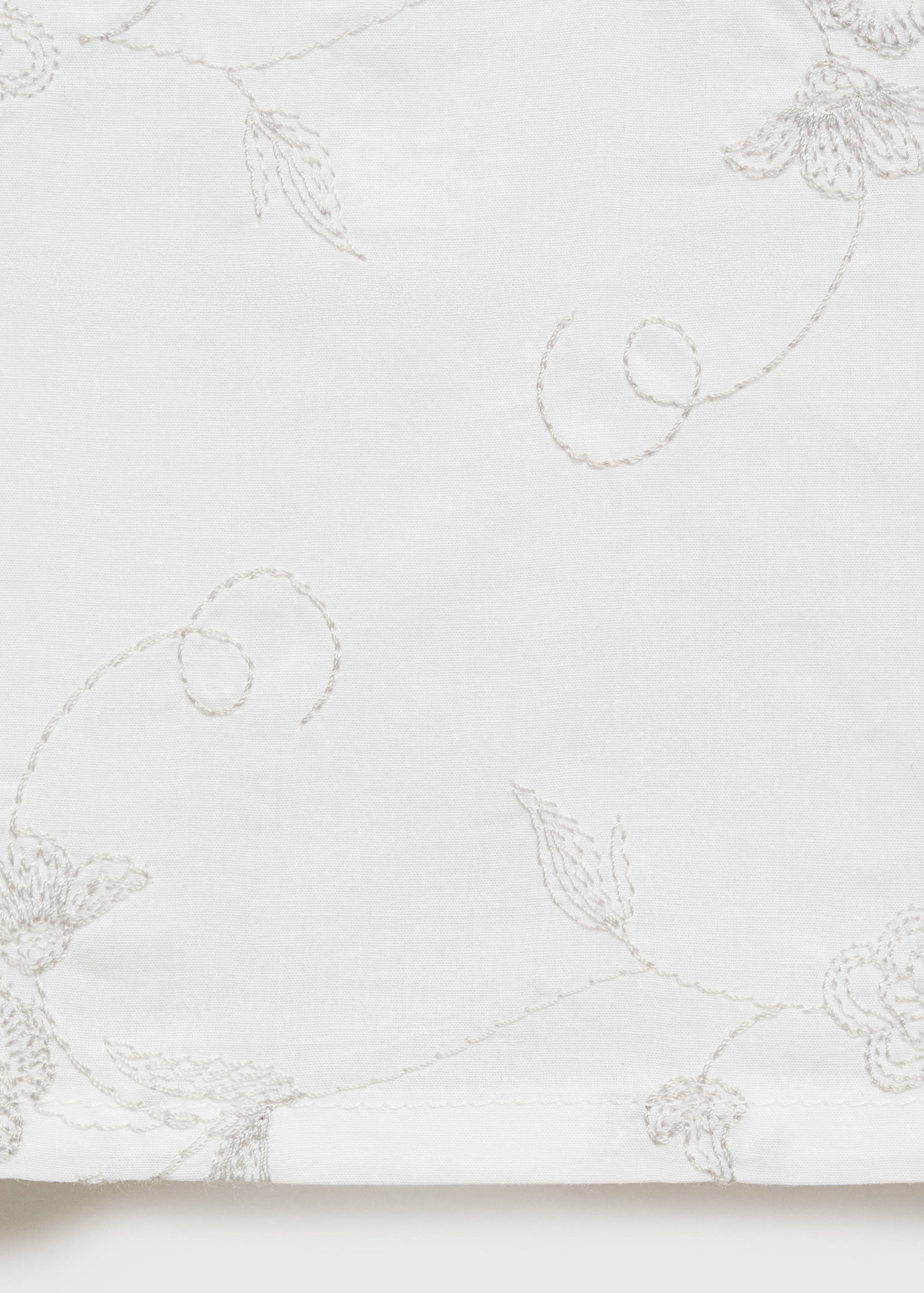 Embroidered pajama pants - Details of the article 0