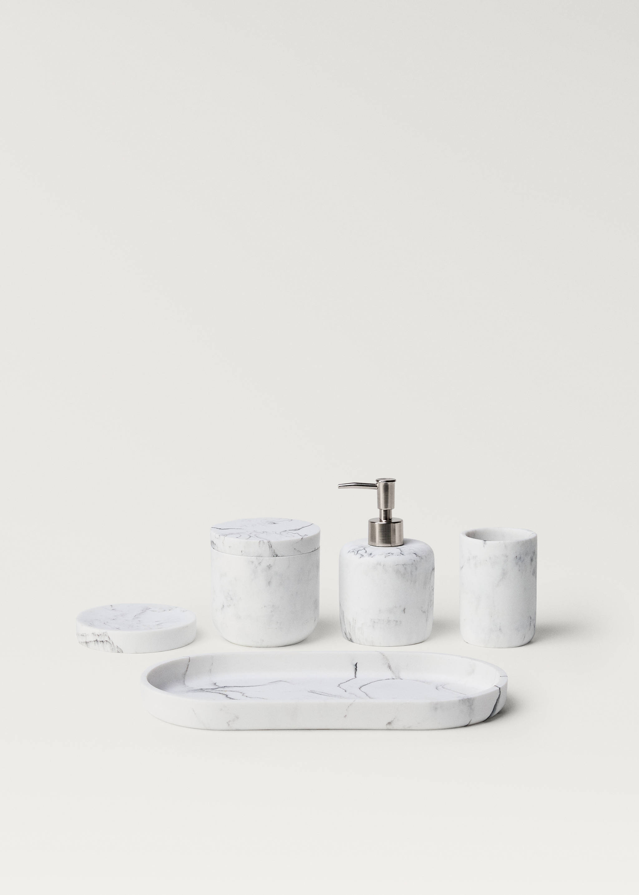 Marble-effect soap dish - Details of the article 3