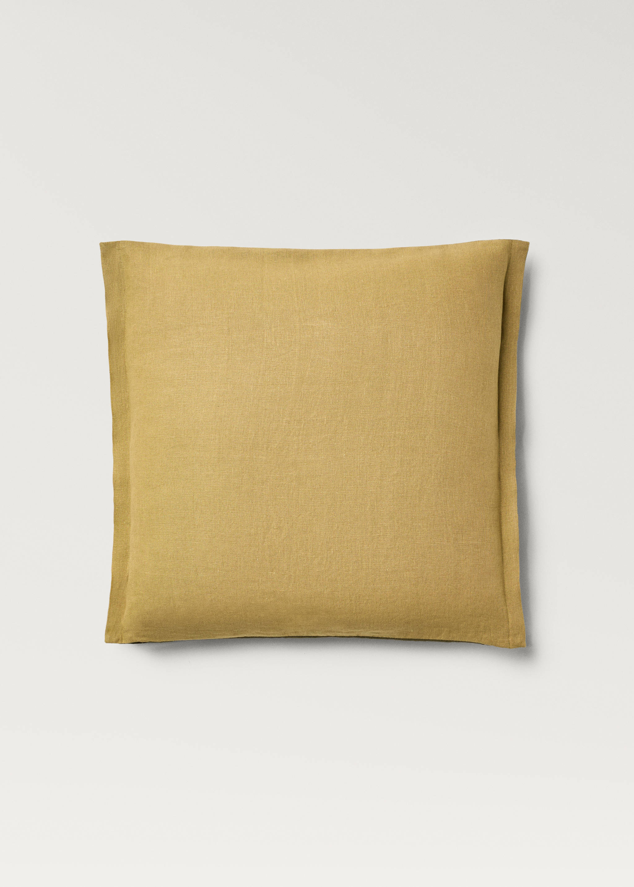 Two-tone linen cushion cover 60 x 60 cm - Details of the article 1
