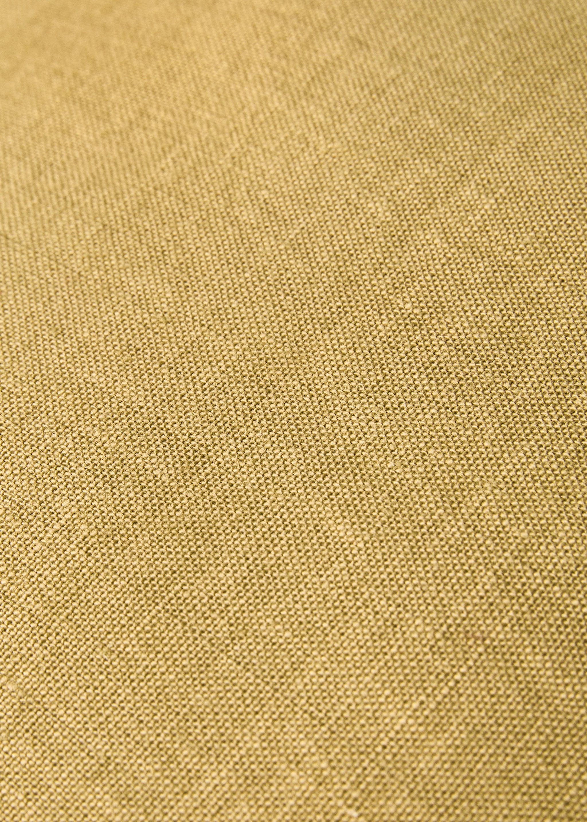 Two-tone linen cushion cover 60 x 60 cm - Details of the article 4