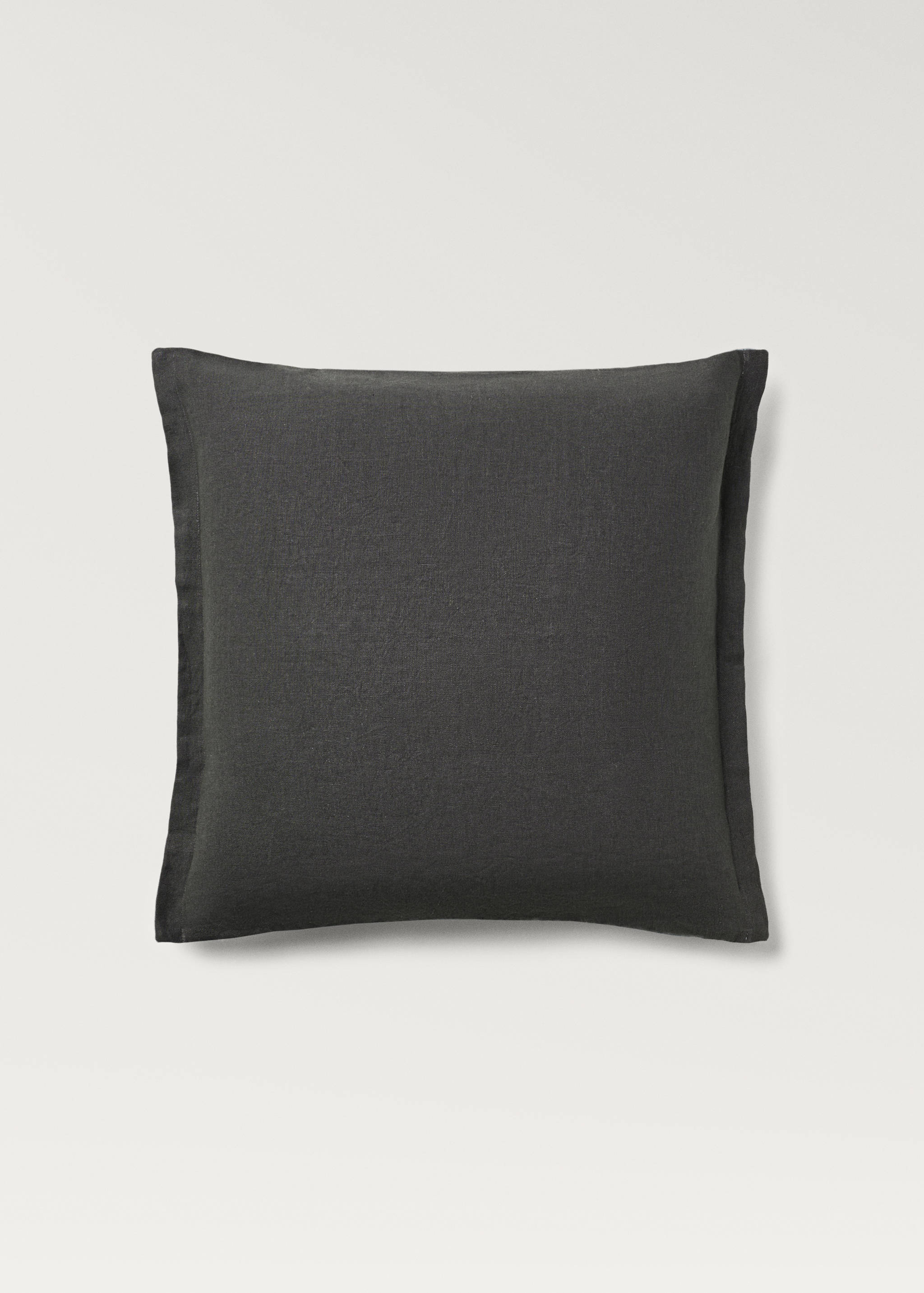 Two-tone linen cushion cover 60 x 60 cm - Article without model