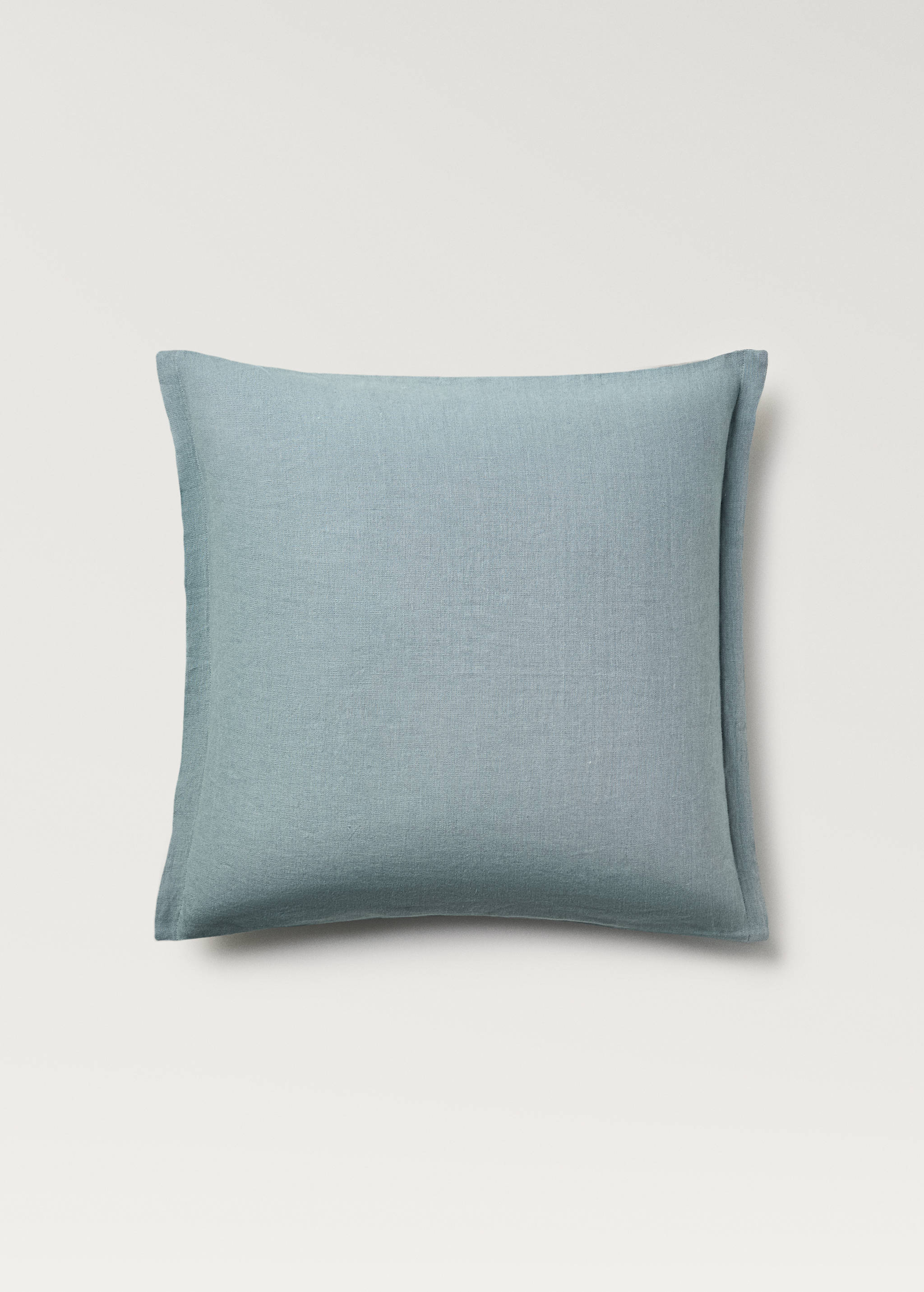 Two-tone linen cushion cover 60 x 60 cm - Details of the article 1