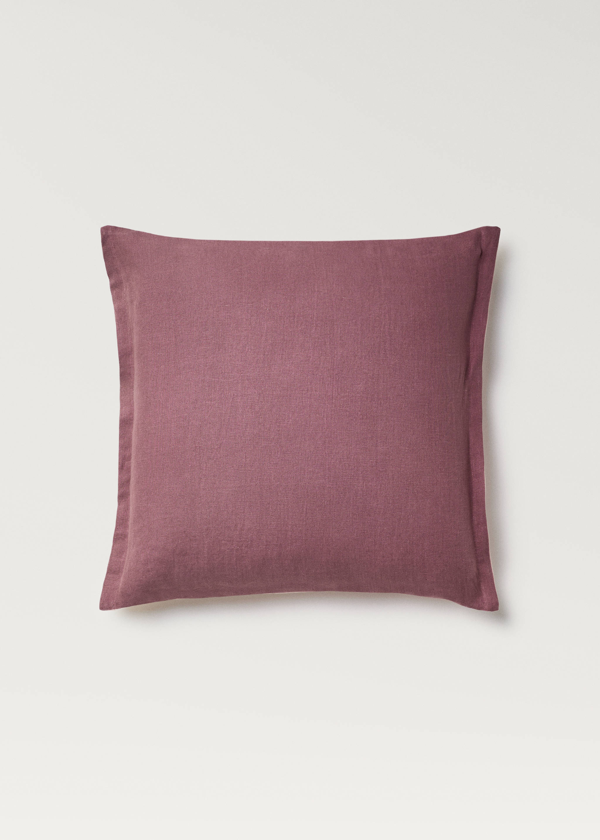 Two-tone linen cushion cover 60 x 60 cm - Article without model