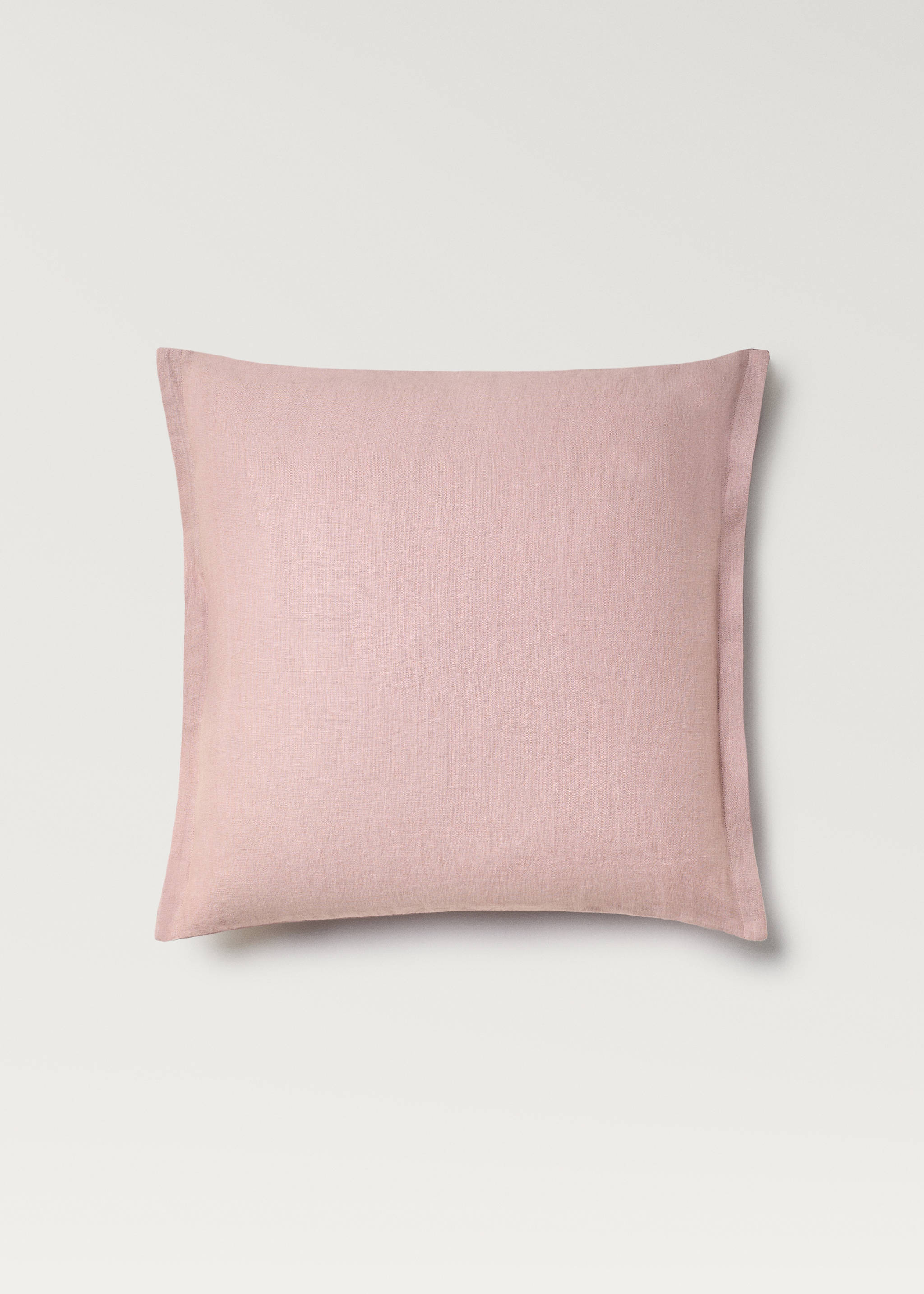 Two-tone linen cushion cover 60 x 60 cm - Details of the article 1