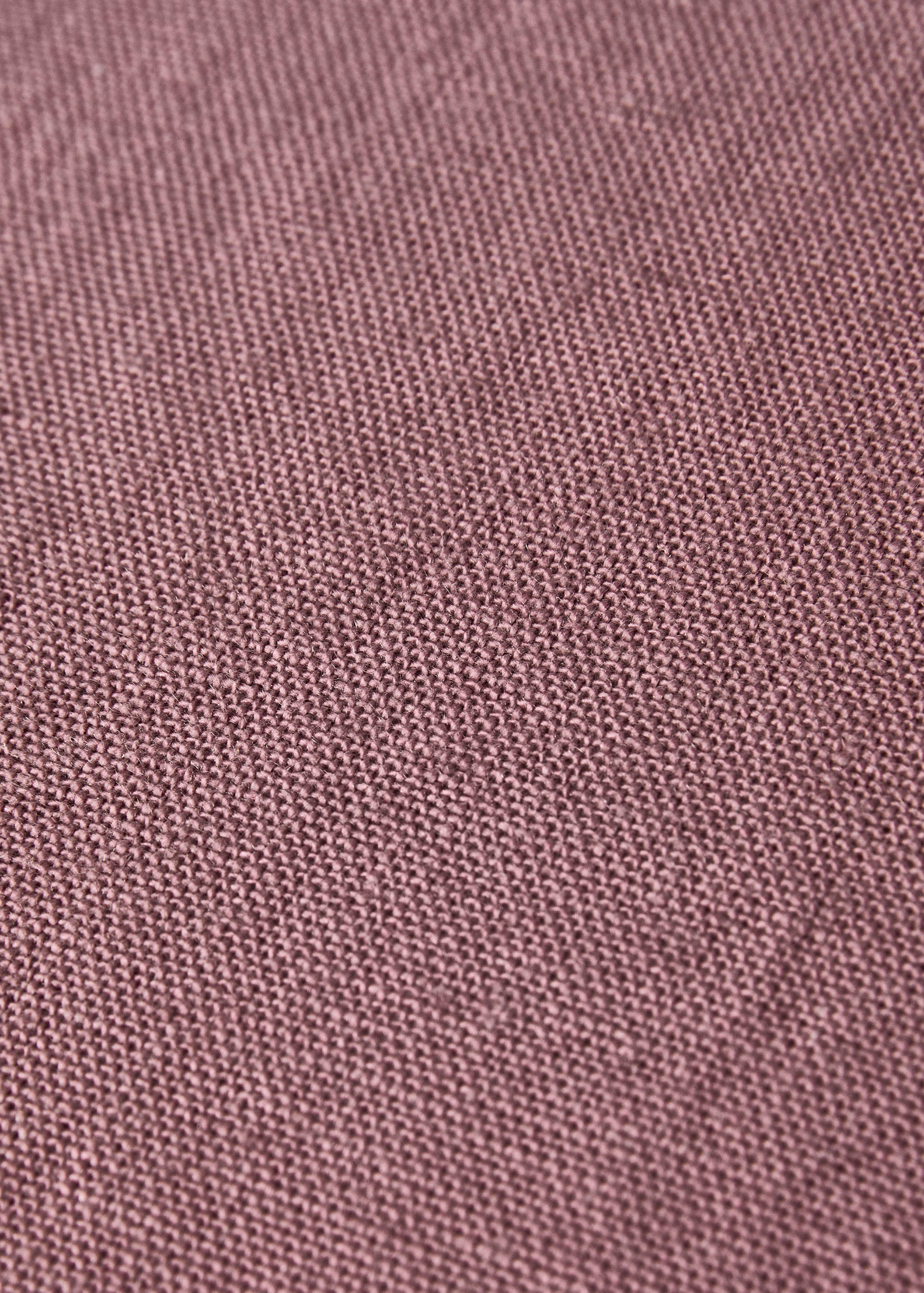 Two-tone linen cushion cover 60 x 60 cm - Details of the article 4