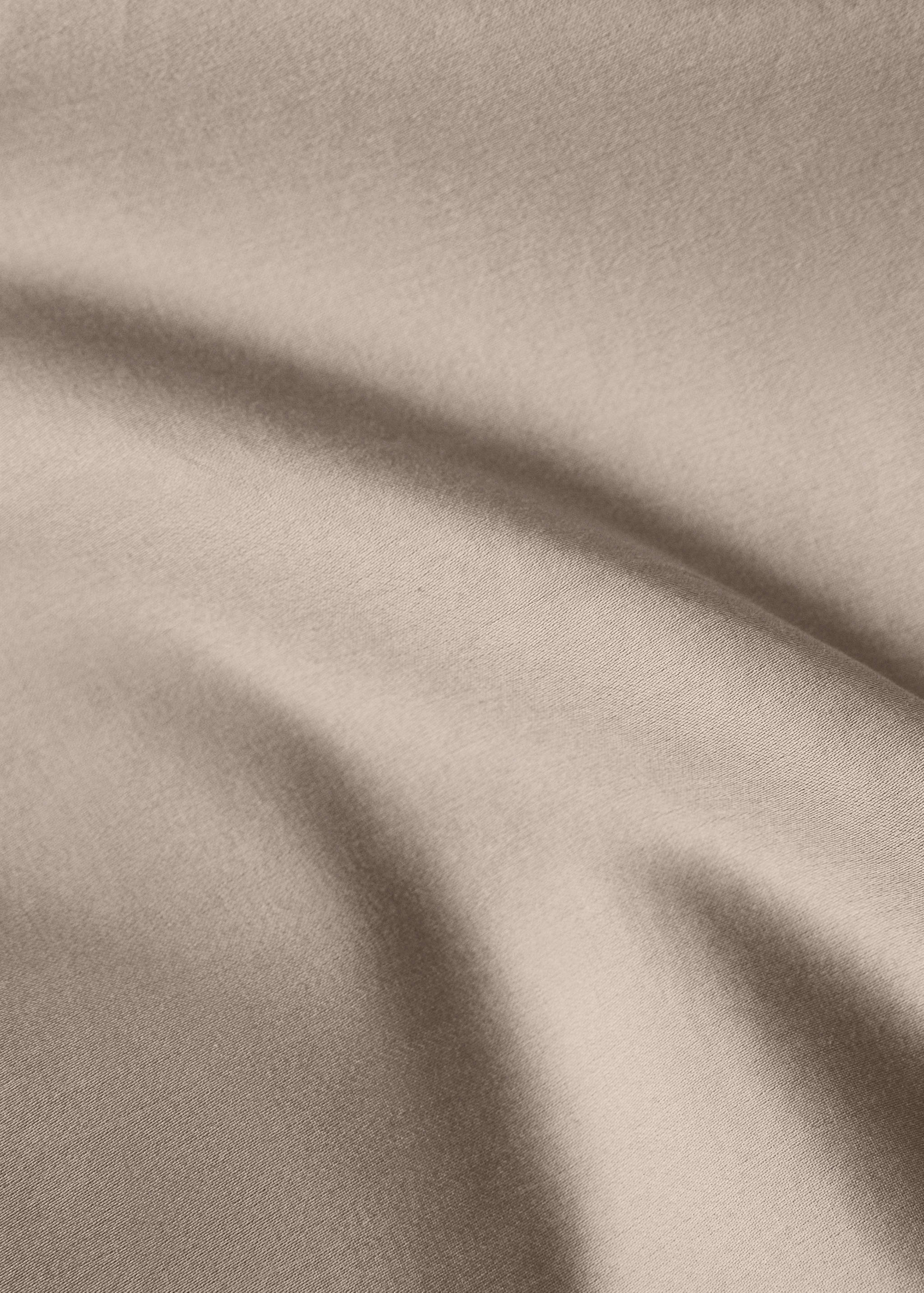 Dra-på-lakan i tvättad bomull (trådtäthet 600) för  135/140 cm säng - Detaljer om artikeln 2