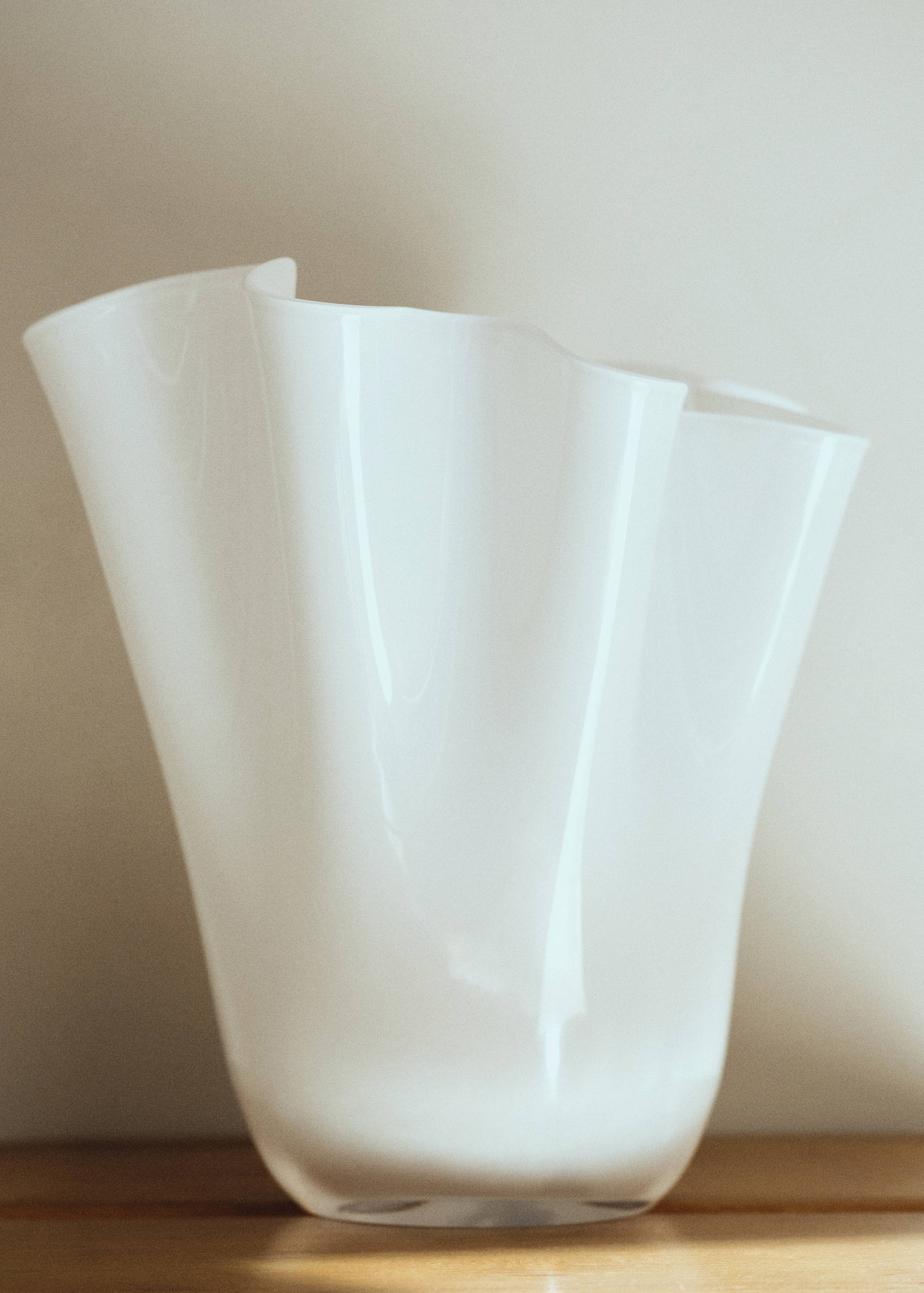 Χειροποίητο φυσητό γυάλινο βάζο ακανόνιστο - Λεπτομέρεια του προϊόντος 6