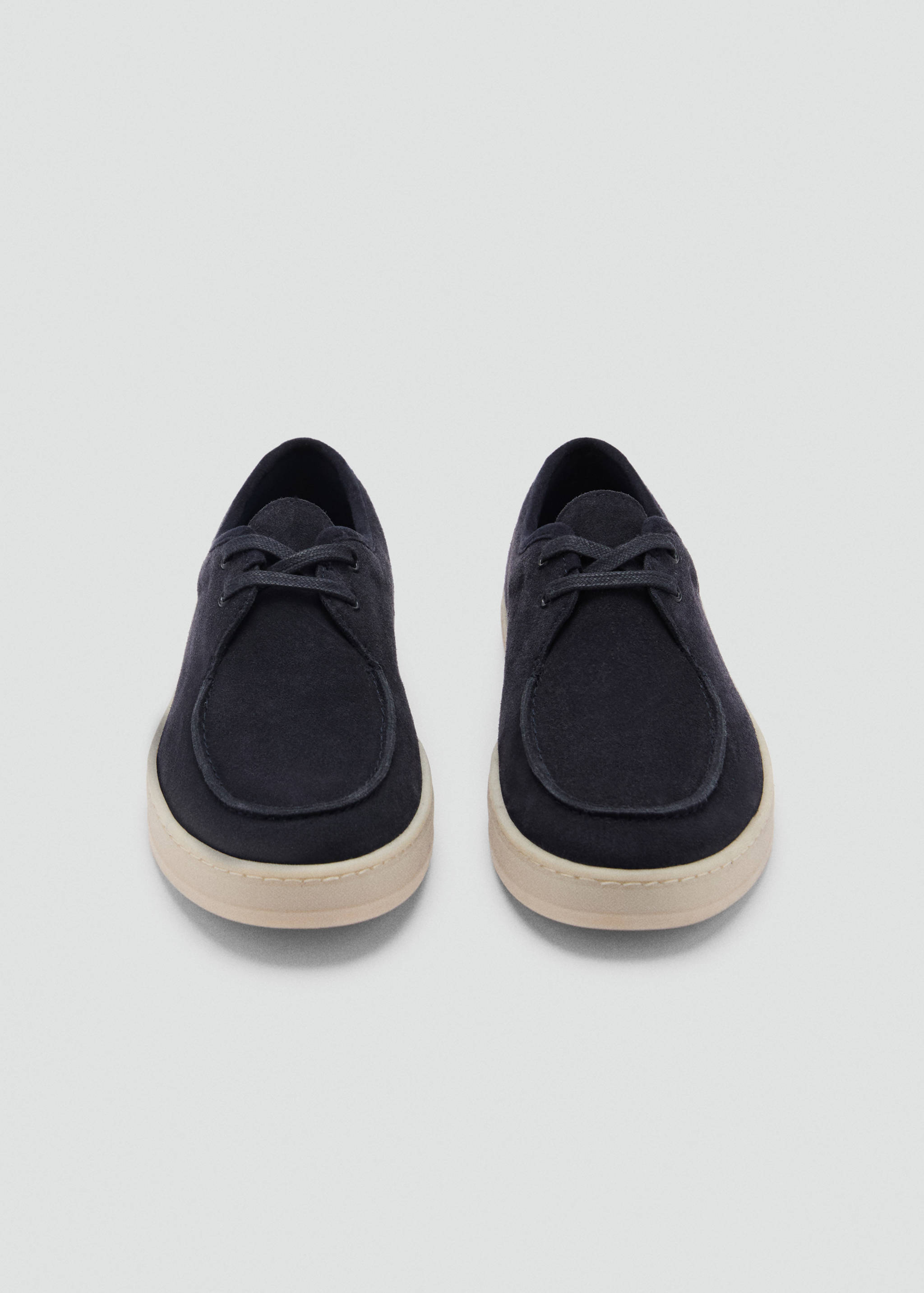 Suede nautical shoes - Details of the article 1