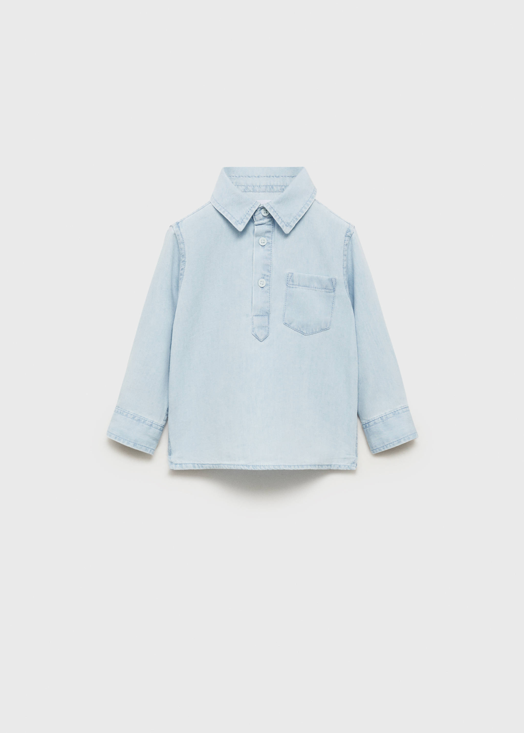 Pocket denim shirt - Article without model