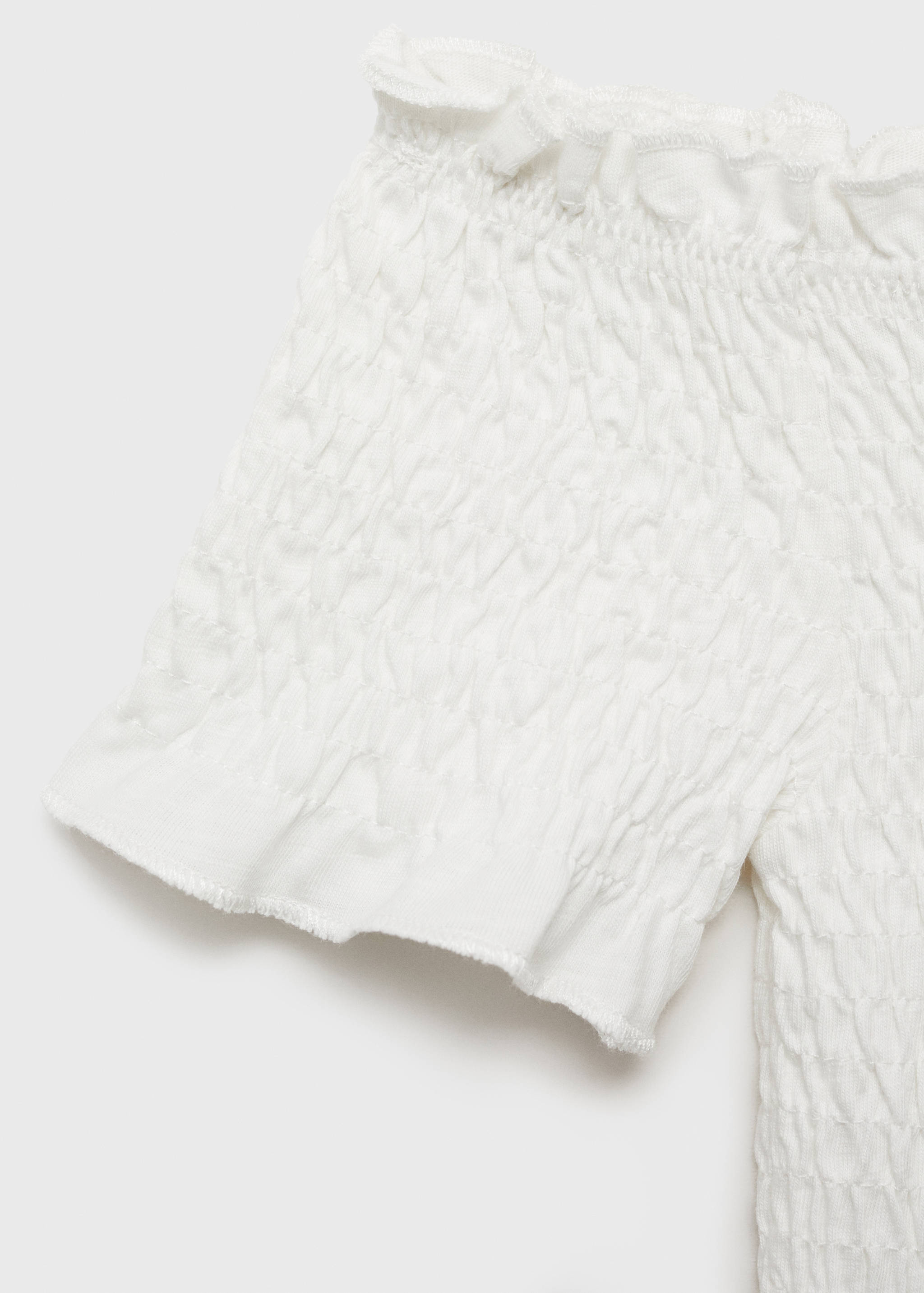 قمة مكشكشة بدون حمالات - تفاصيل المنتج 8