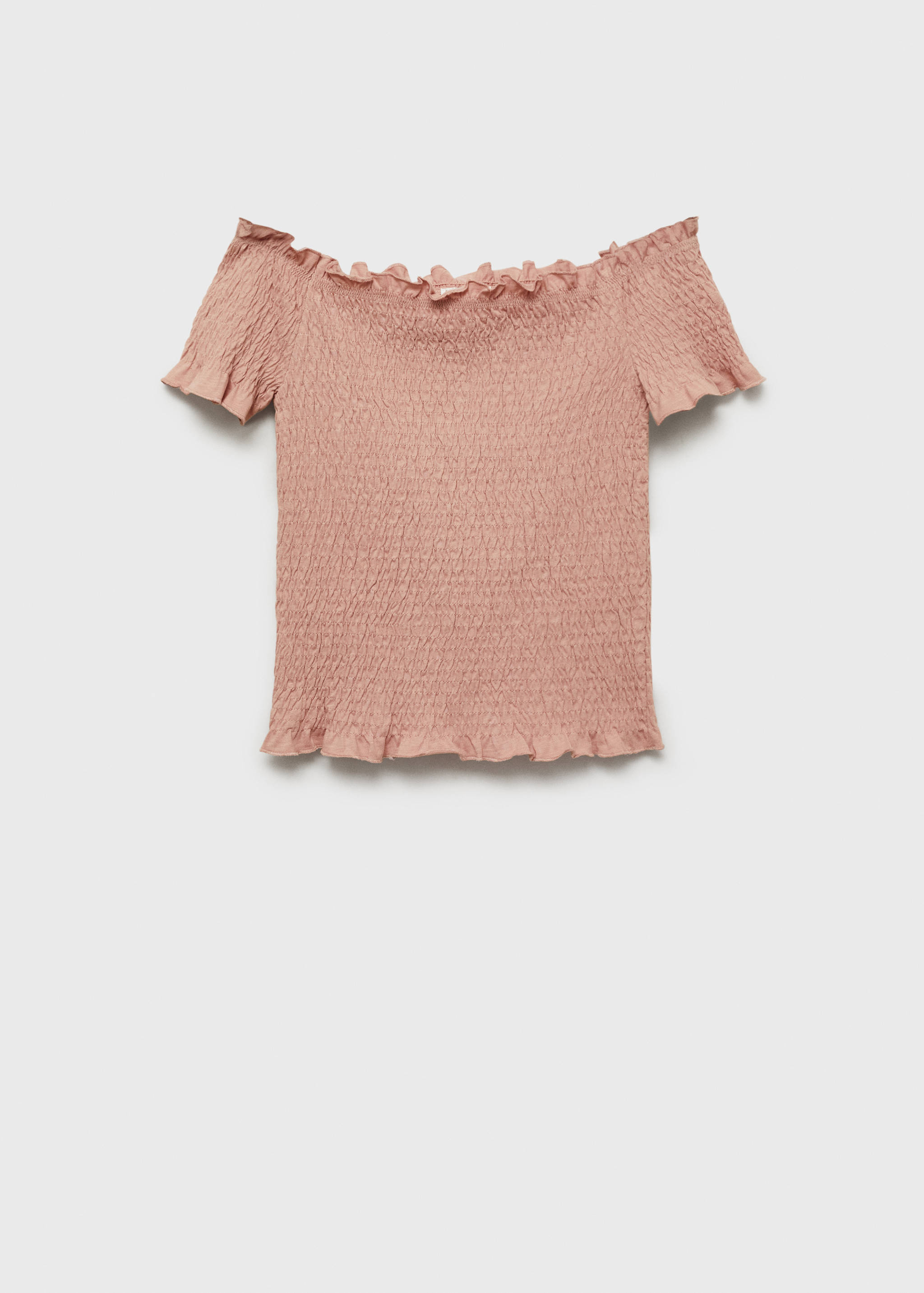 Ruched strapless top - Article without model