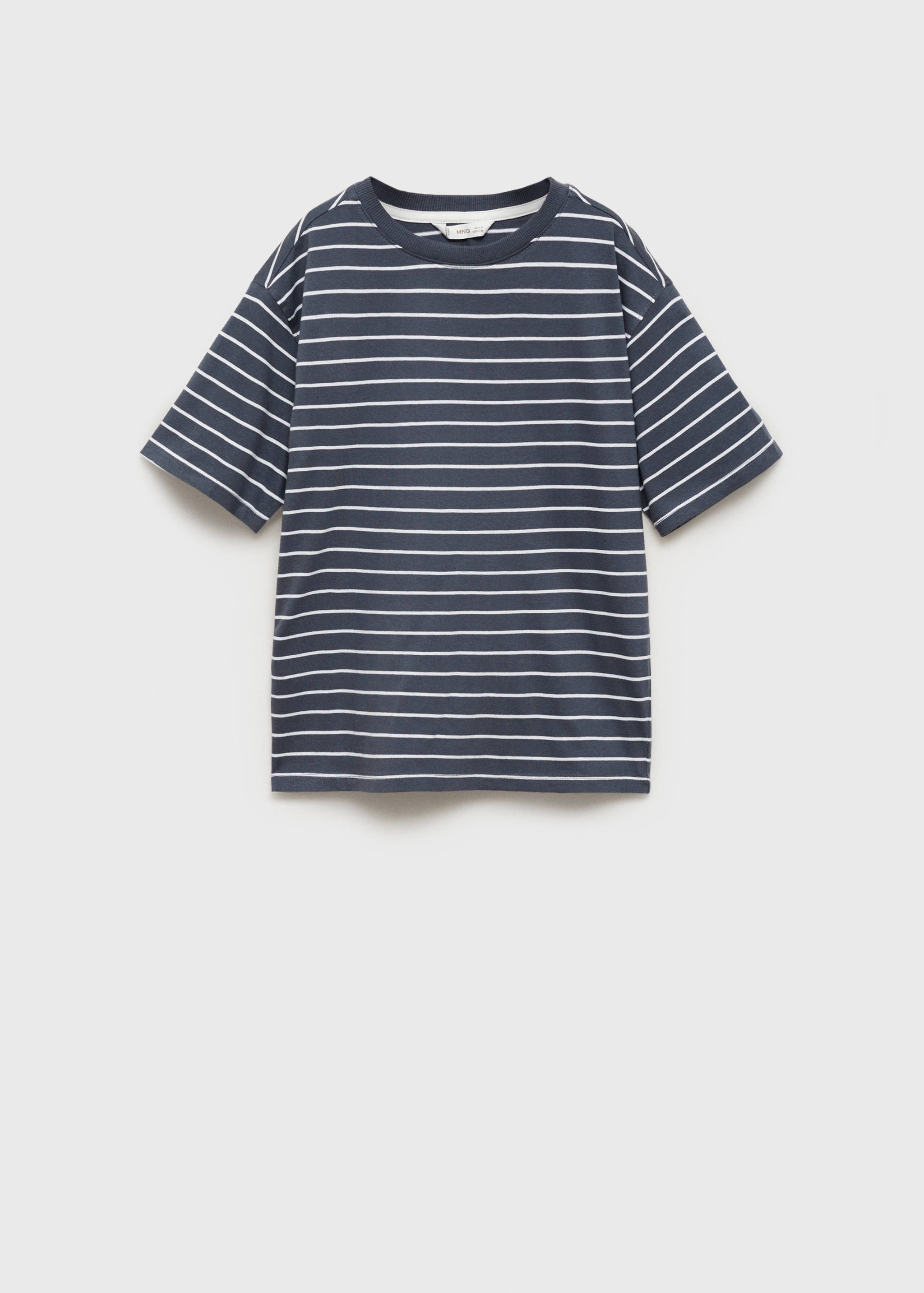 Striped cotton T-shirt - Article without model