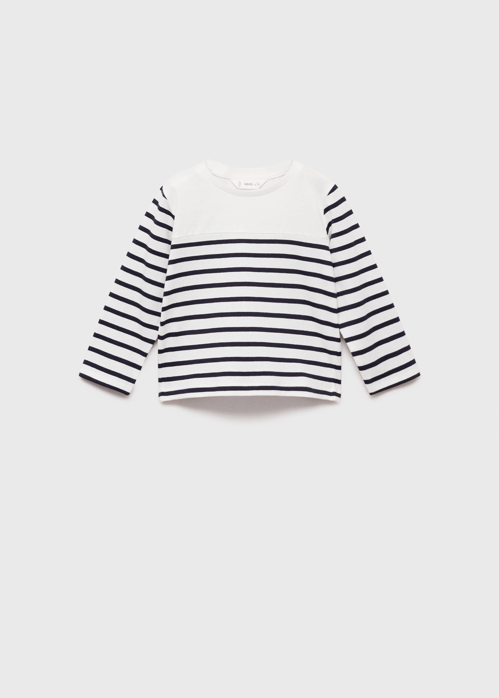 Striped long sleeves t-shirt - Article without model