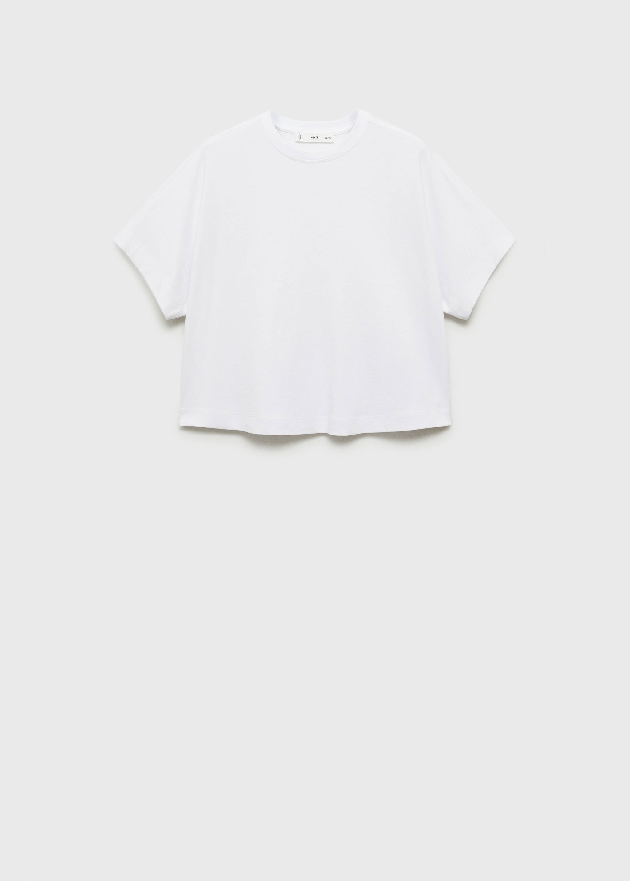 Short-sleeved cotton t-shirt - Article without model