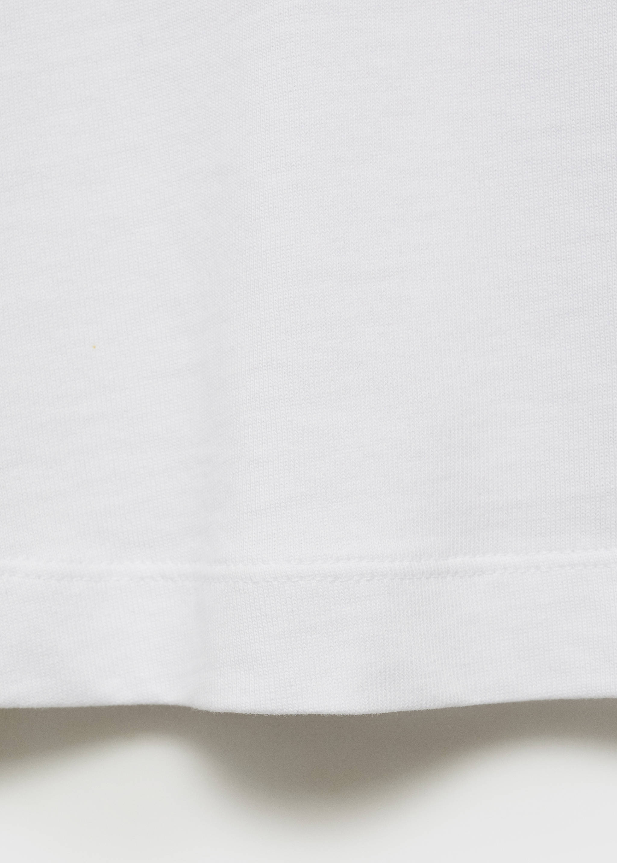 Short-sleeved cotton t-shirt - Details of the article 0