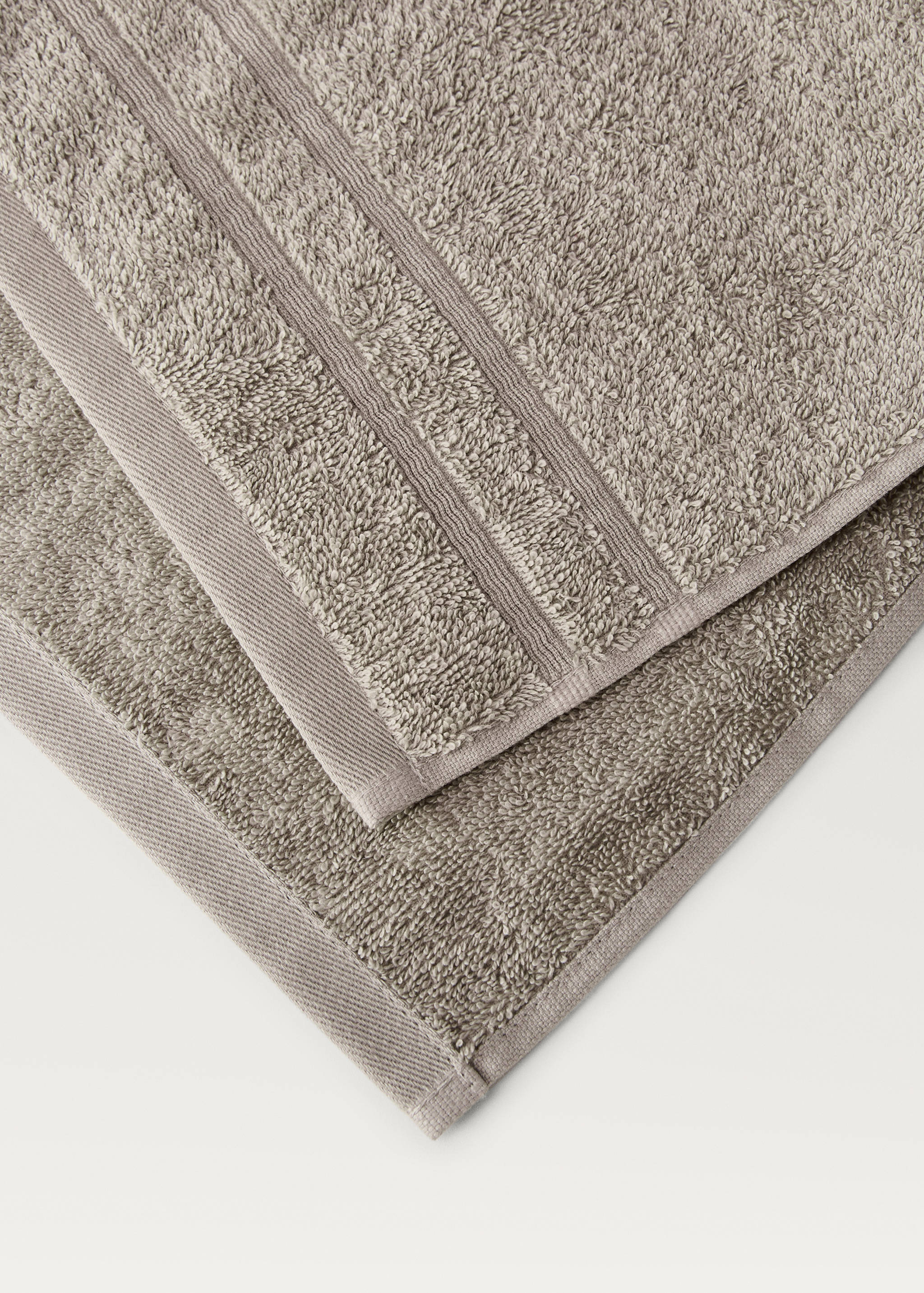 Terry cotton face towel - Details of the article 1