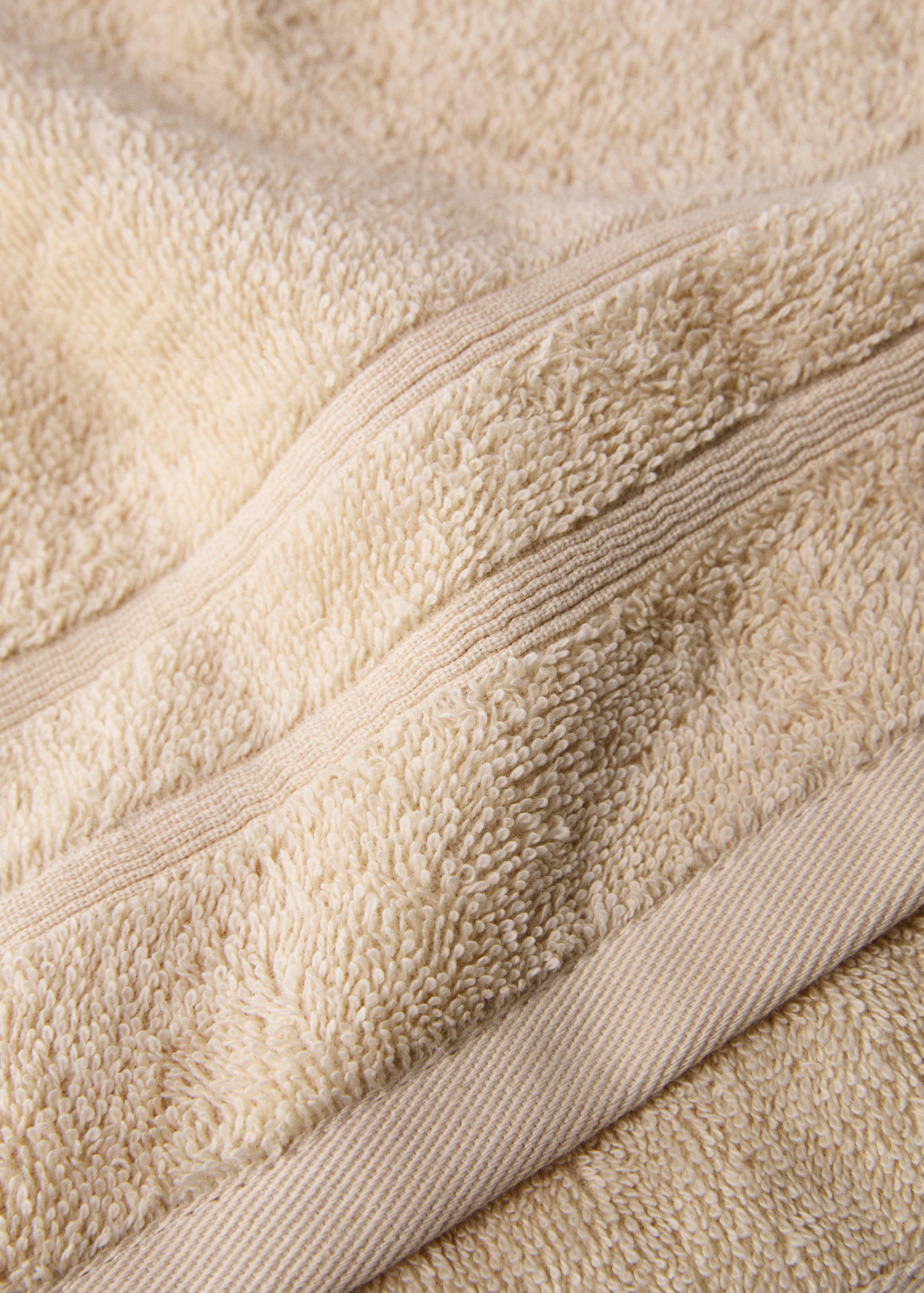 Terry cotton face towel - Details of the article 2