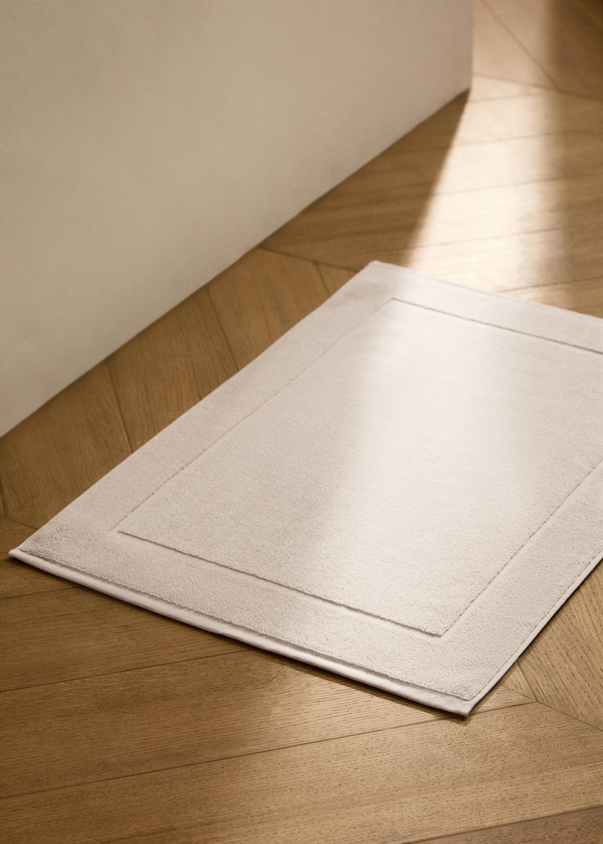 Cotton bath mat - General plane