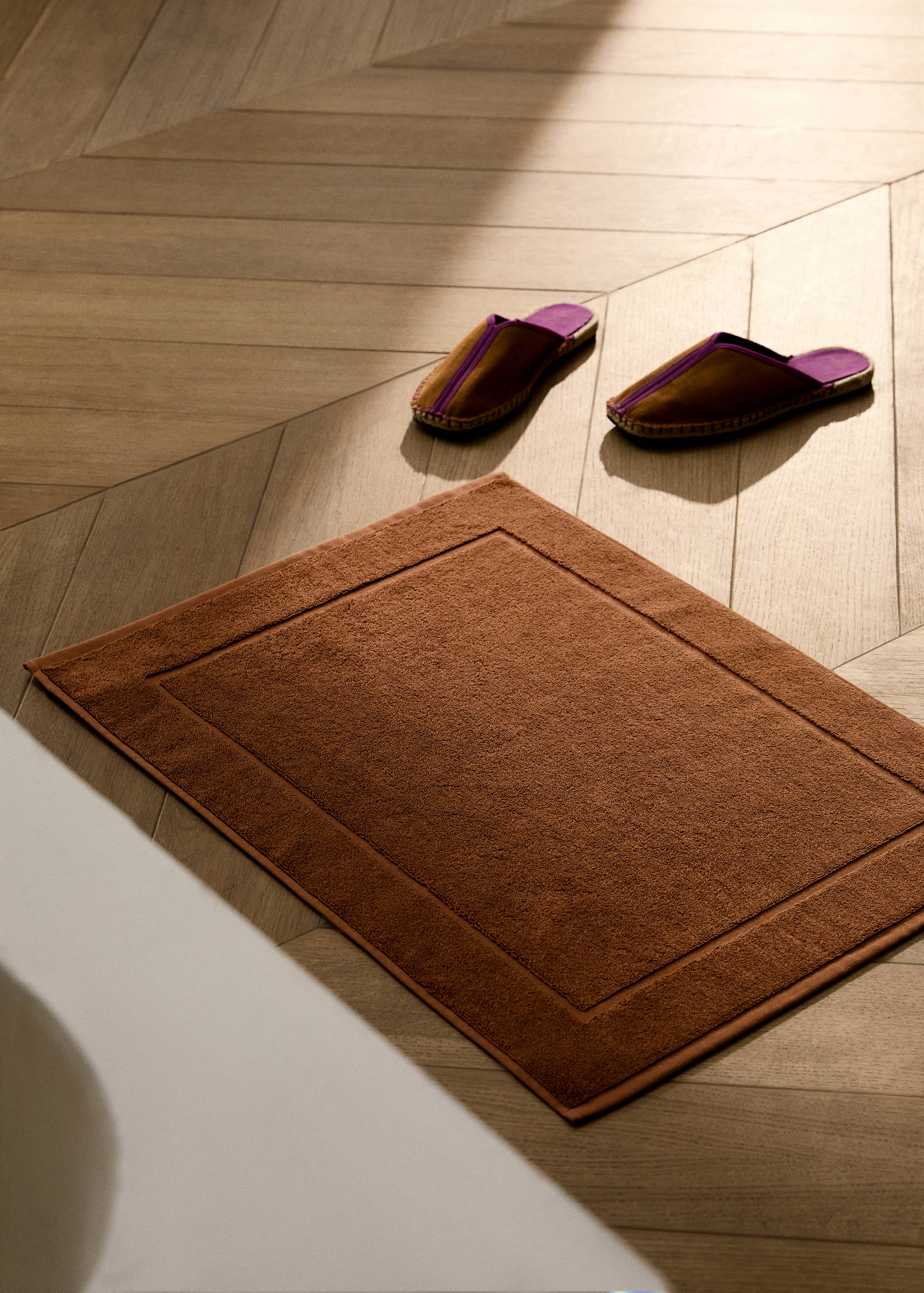 Cotton bath mat - General plane
