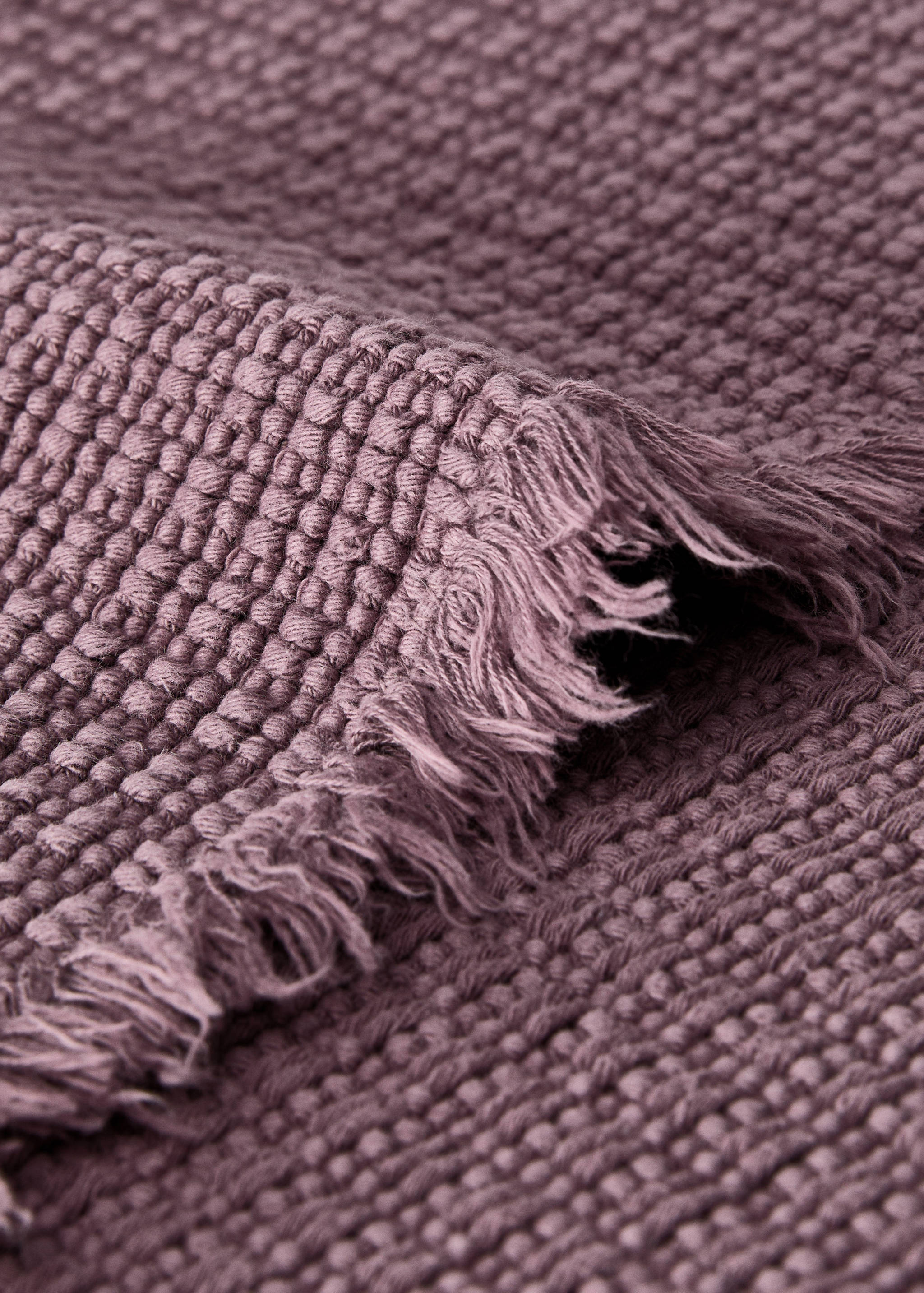 Geometric fringed bath rug - Details of the article 2