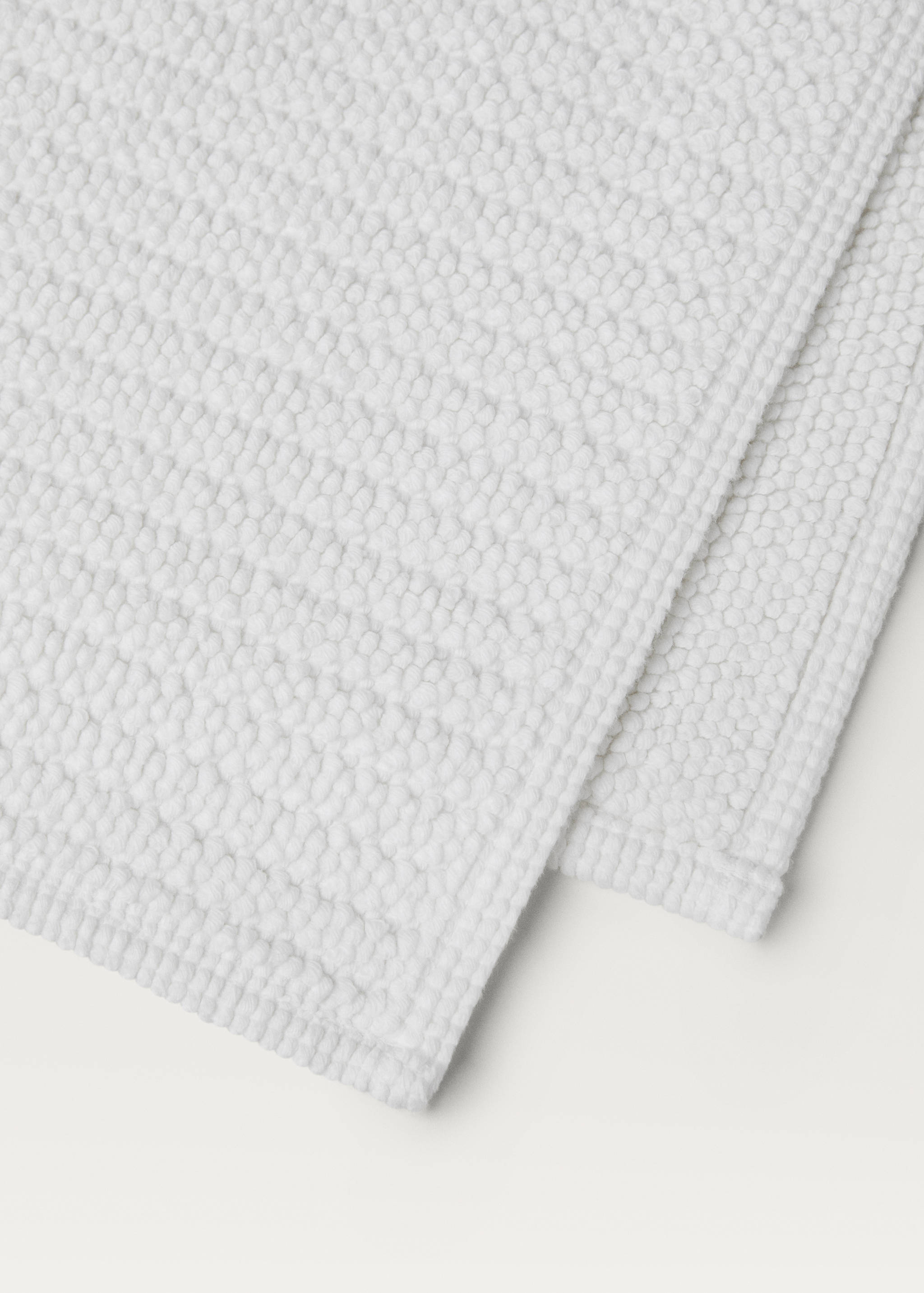 Reversible cotton woven bath mat - Details of the article 1