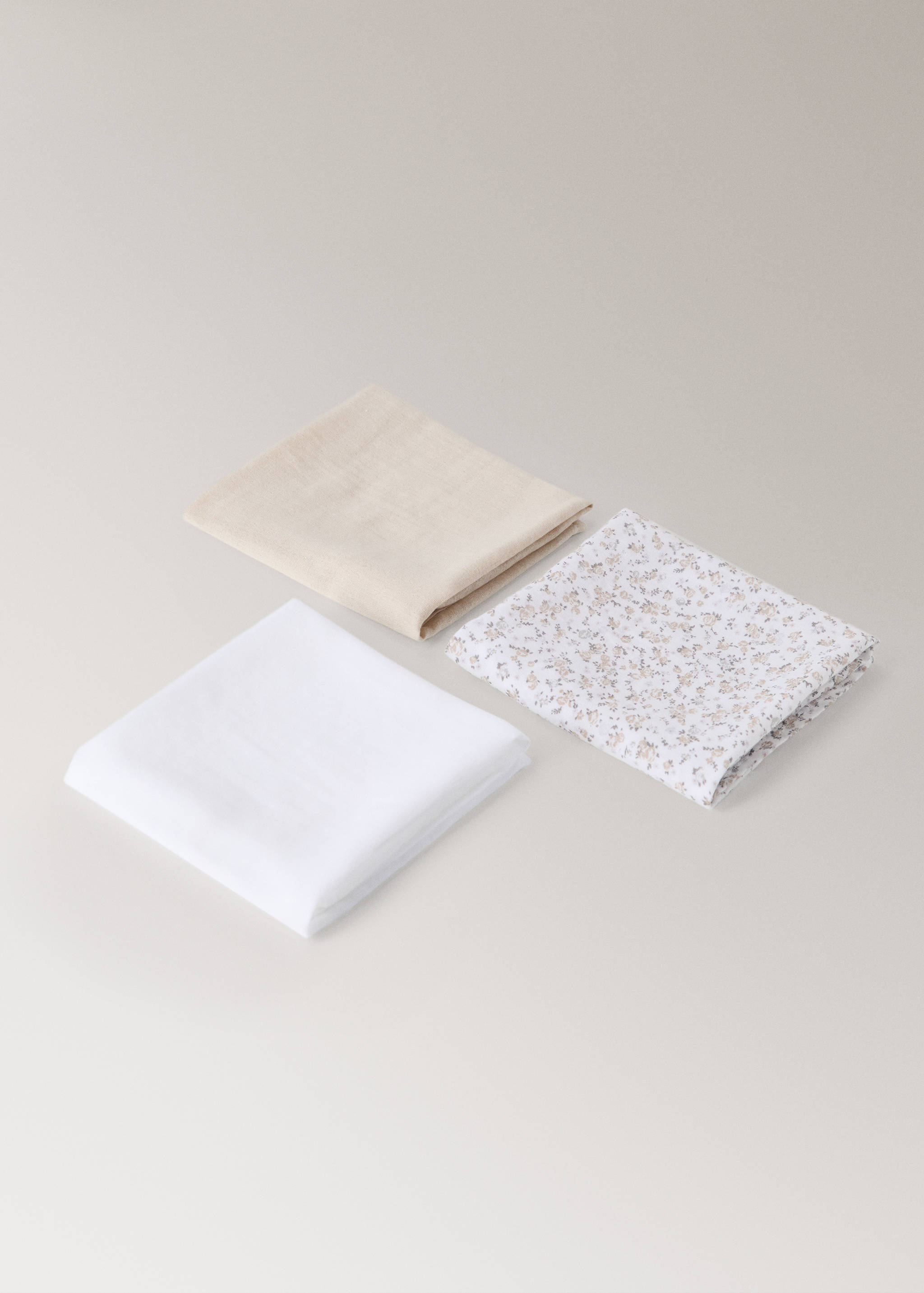 Lot lange enfant coton imprimé mini fleur - Détail de l'article 1