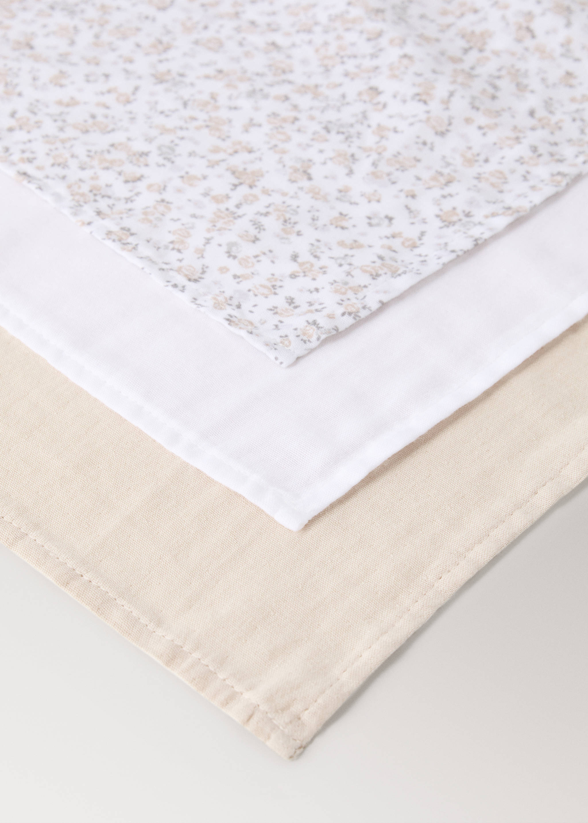 Lot lange enfant coton imprimé mini fleur - Détail de l'article 2