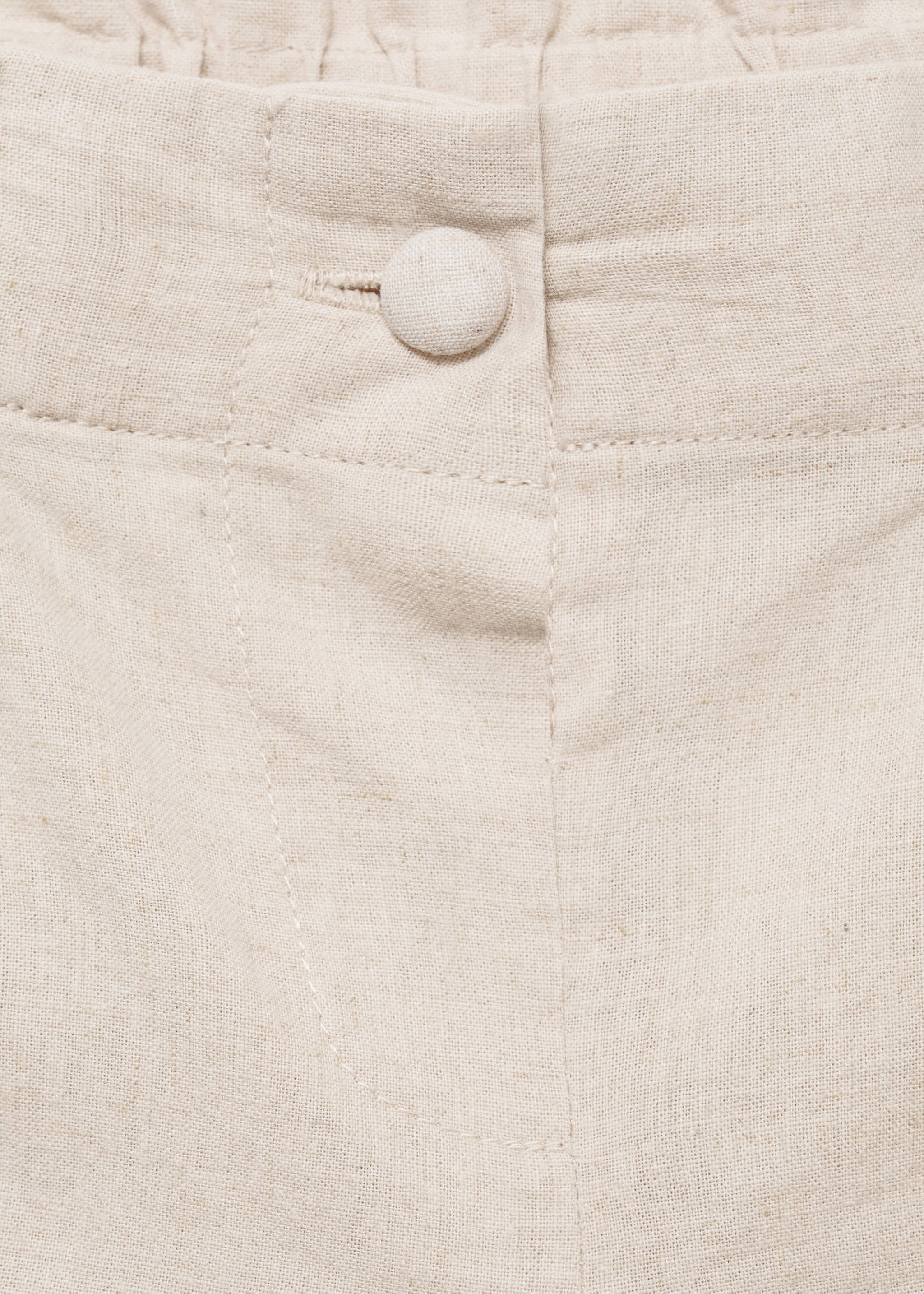 Pantalón lino - Detalle del artículo 8, Gris claro/pastel. Ref: 87043634-00.