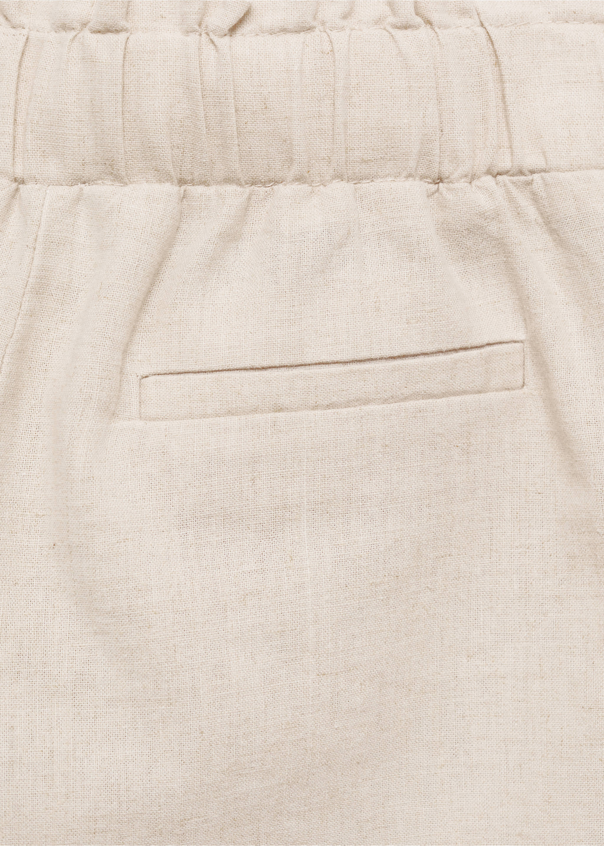 Pantalón lino - Detalle del artículo 0, Gris claro/pastel. Ref: 87043634-00.