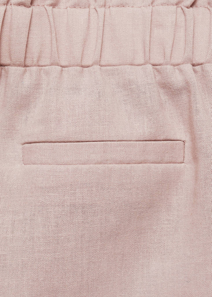 Linen-blend trousers - thumbnail 5