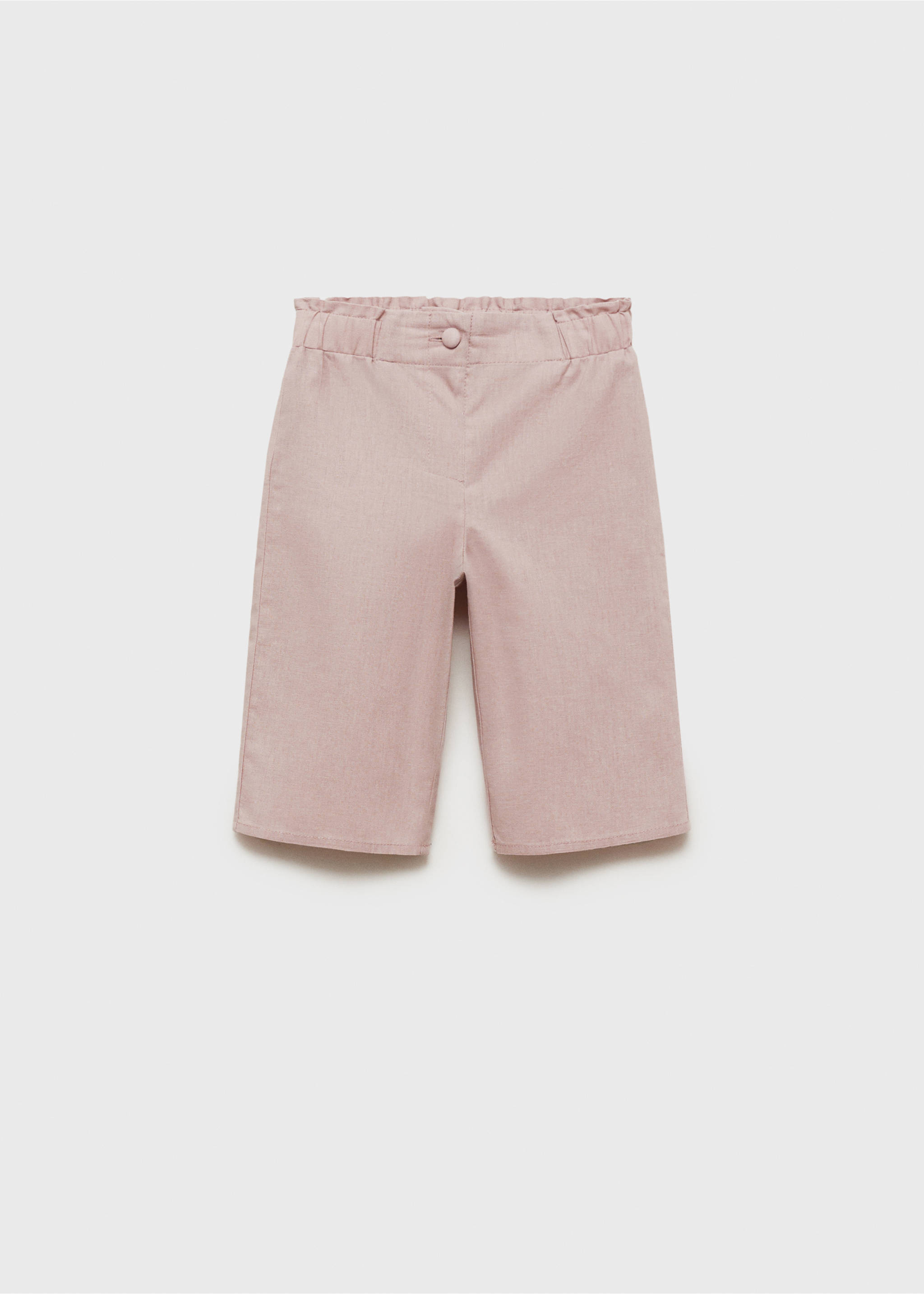 Pantalón lino - Artículo sin modelo, Rosa. Ref: 87043634-00.