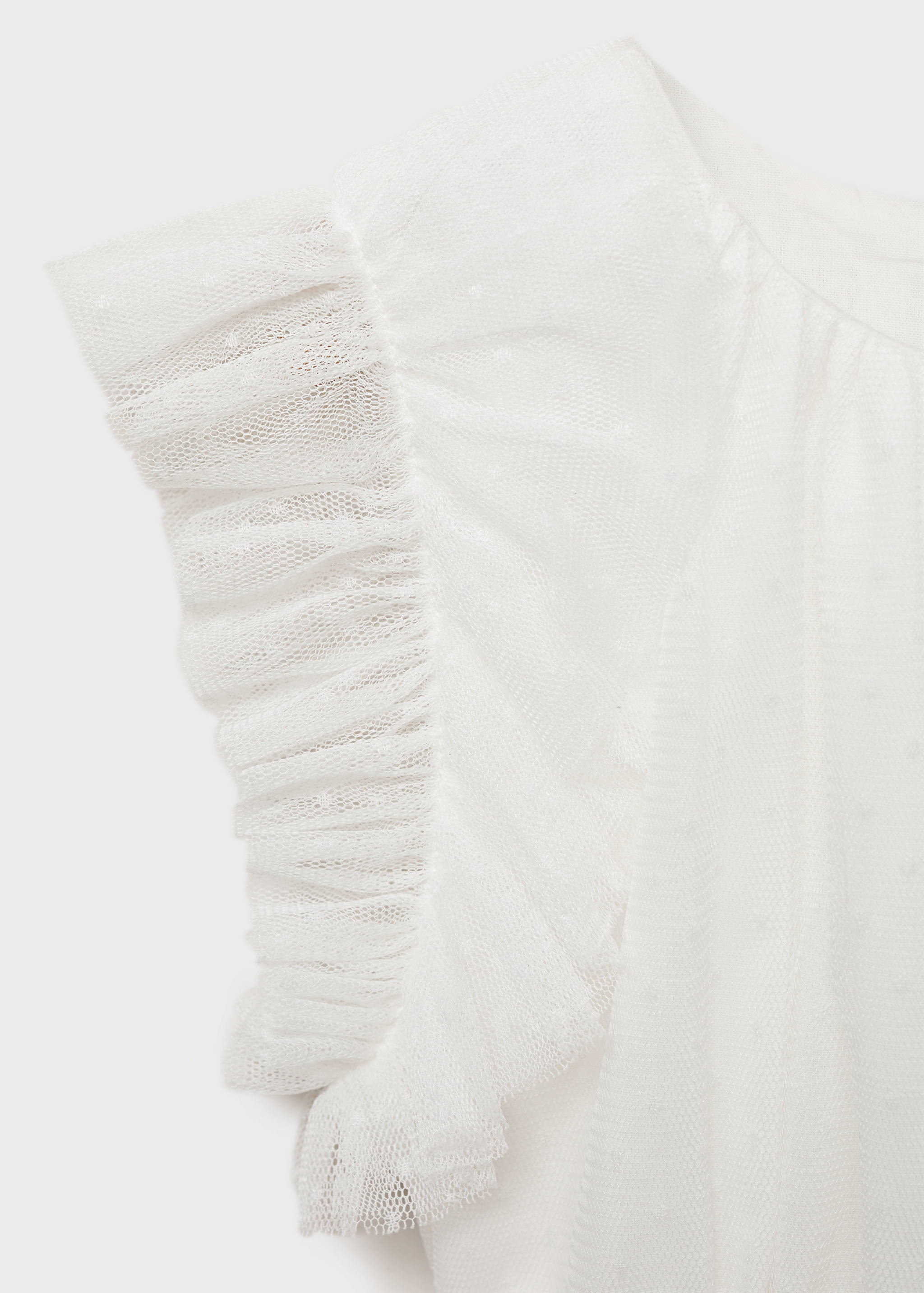 Ruffle plumeti dress - Details of the article 0