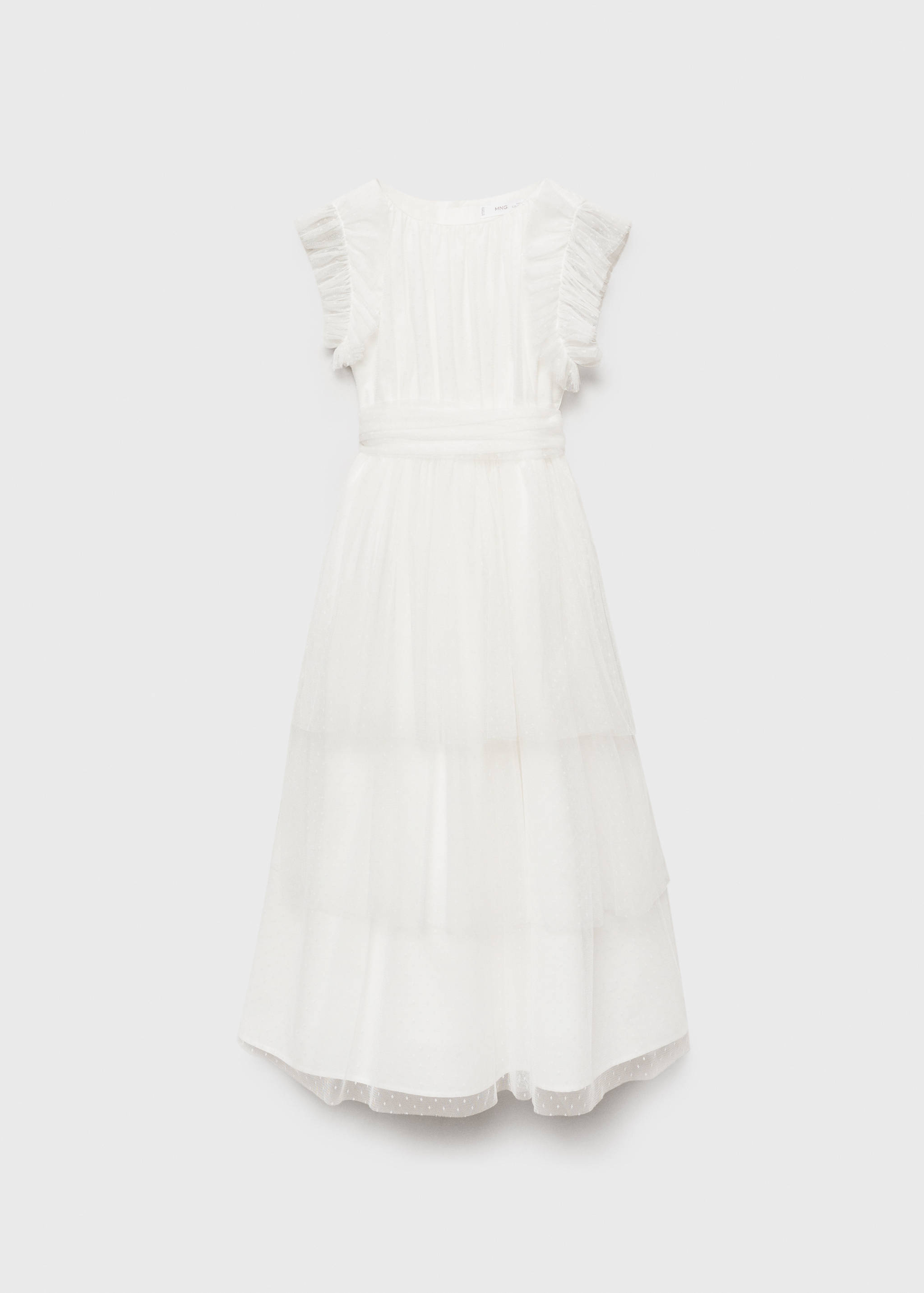 Ruffle plumeti dress - Article without model