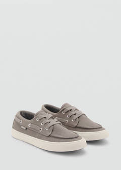 Nautical lace-up shoes — Grey 3