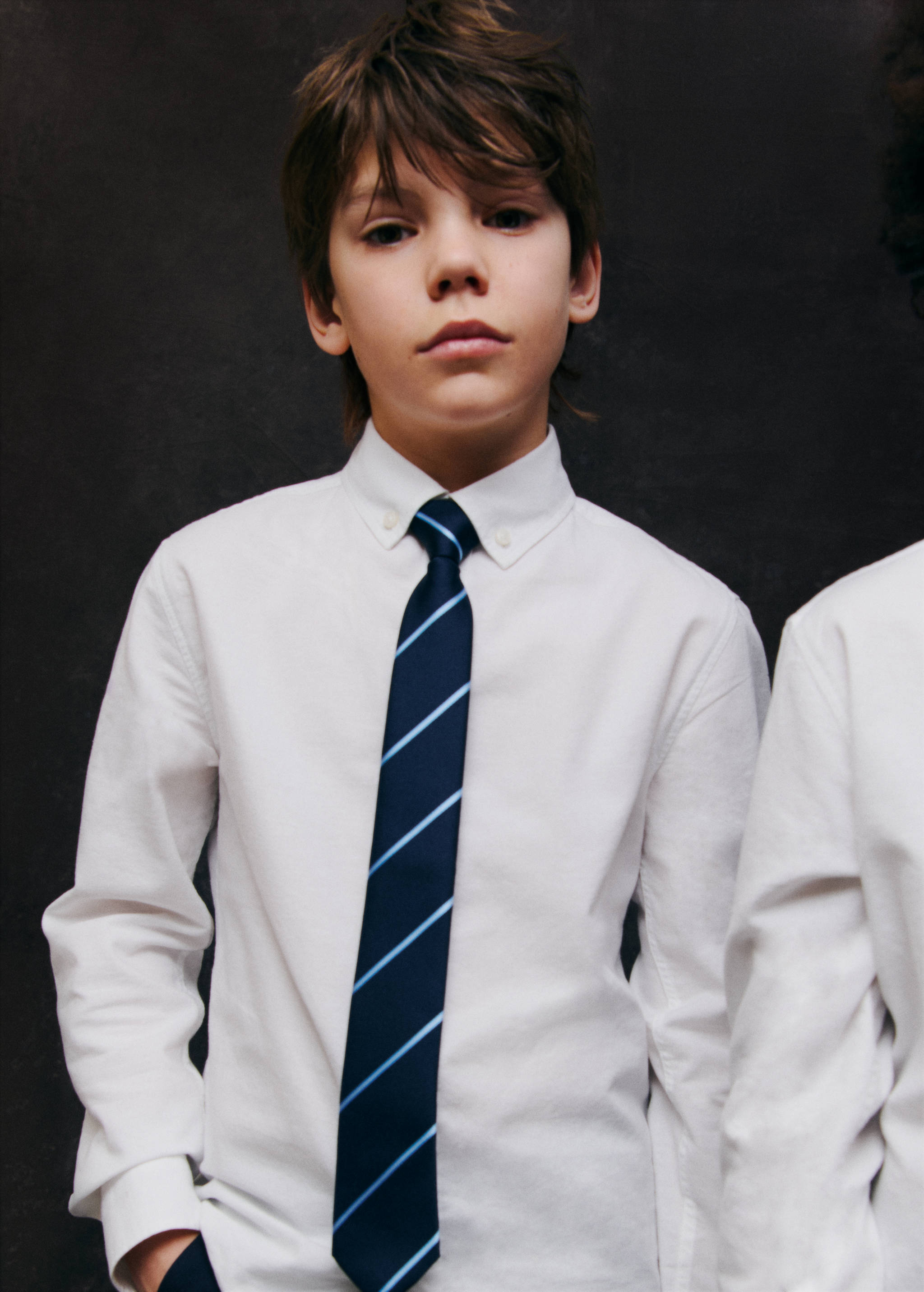 Striped tie - General plane