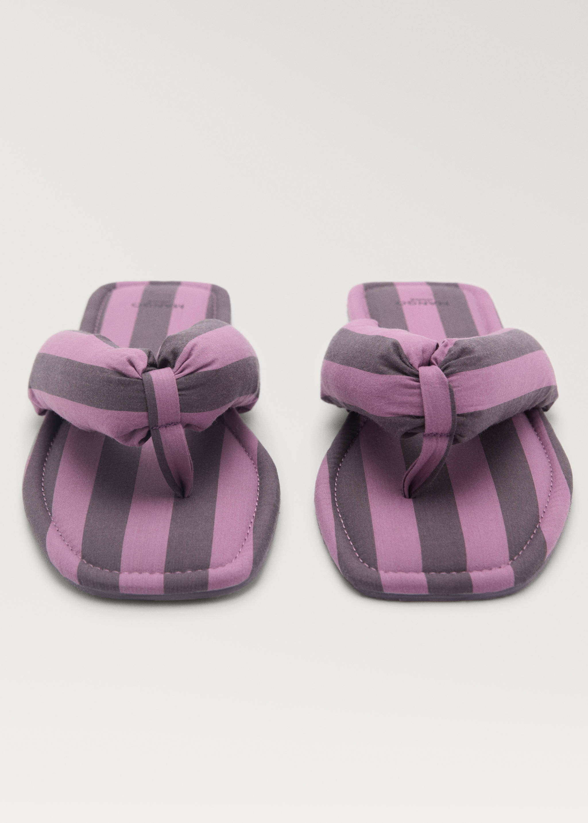 Open-knit striped sneakers - Details of the article 1