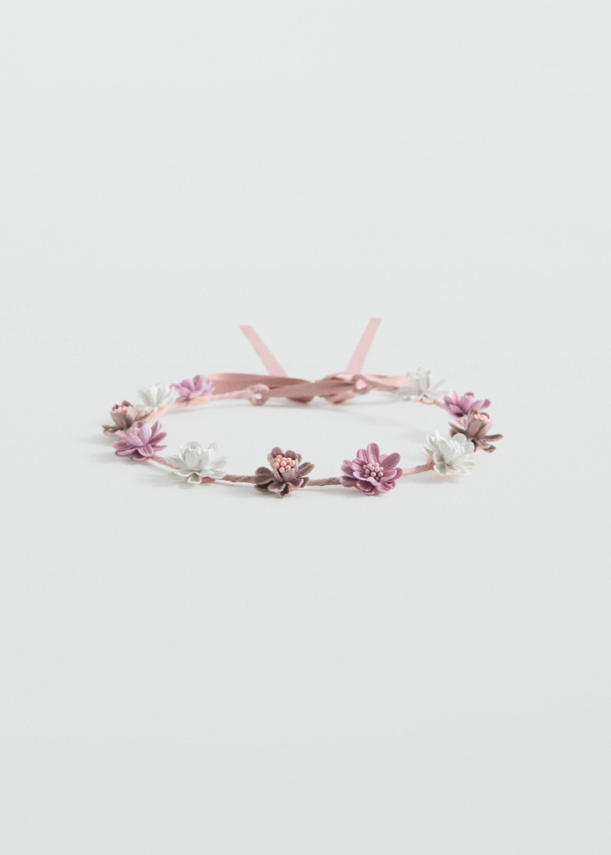 Tie closure flower hairband - Article without model