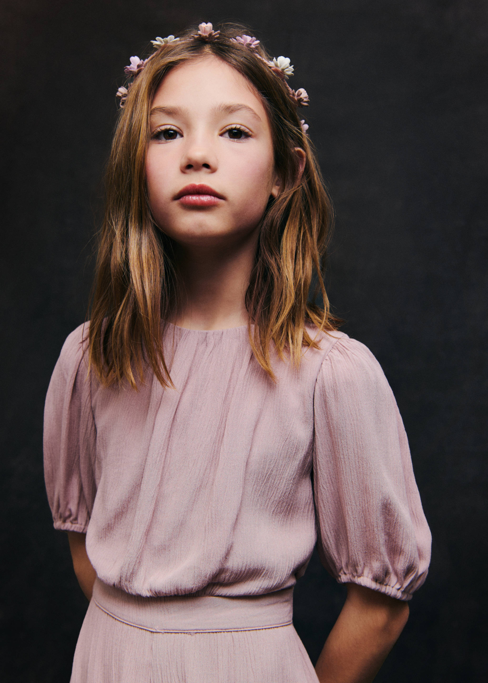 Tie closure flower hairband - Details of the article 6