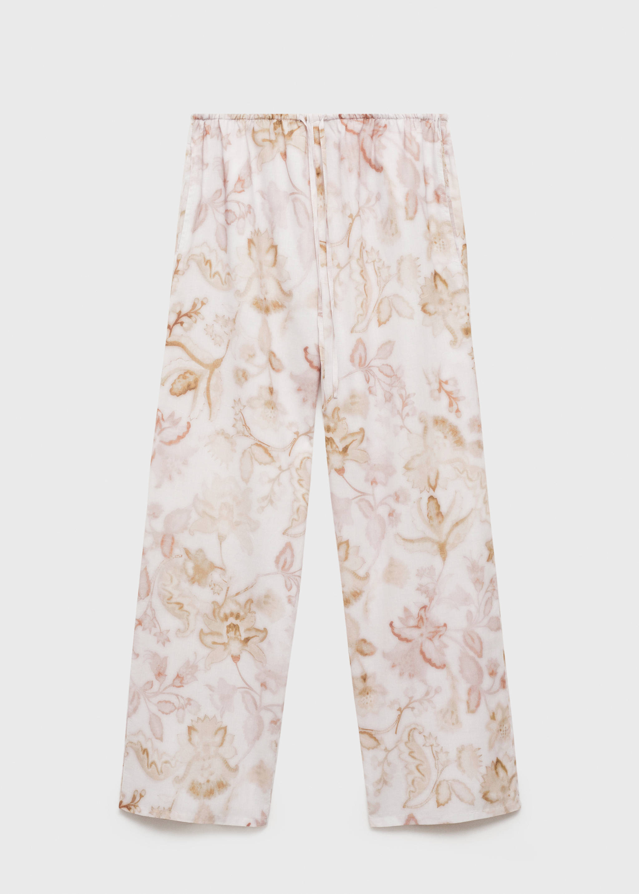 Pantalons pijama detall floral - Article sense model