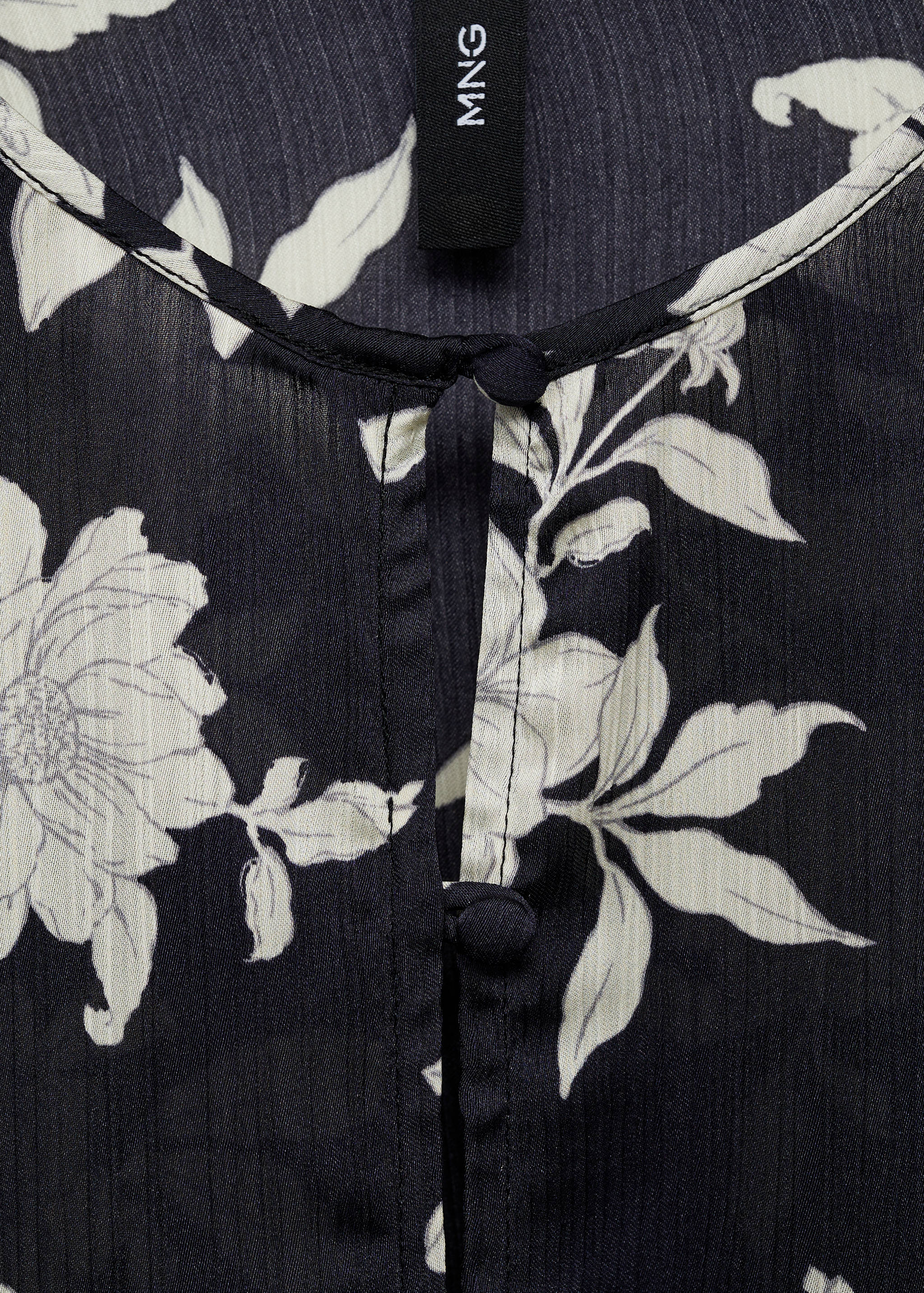 Floral print blouse - Details of the article 0