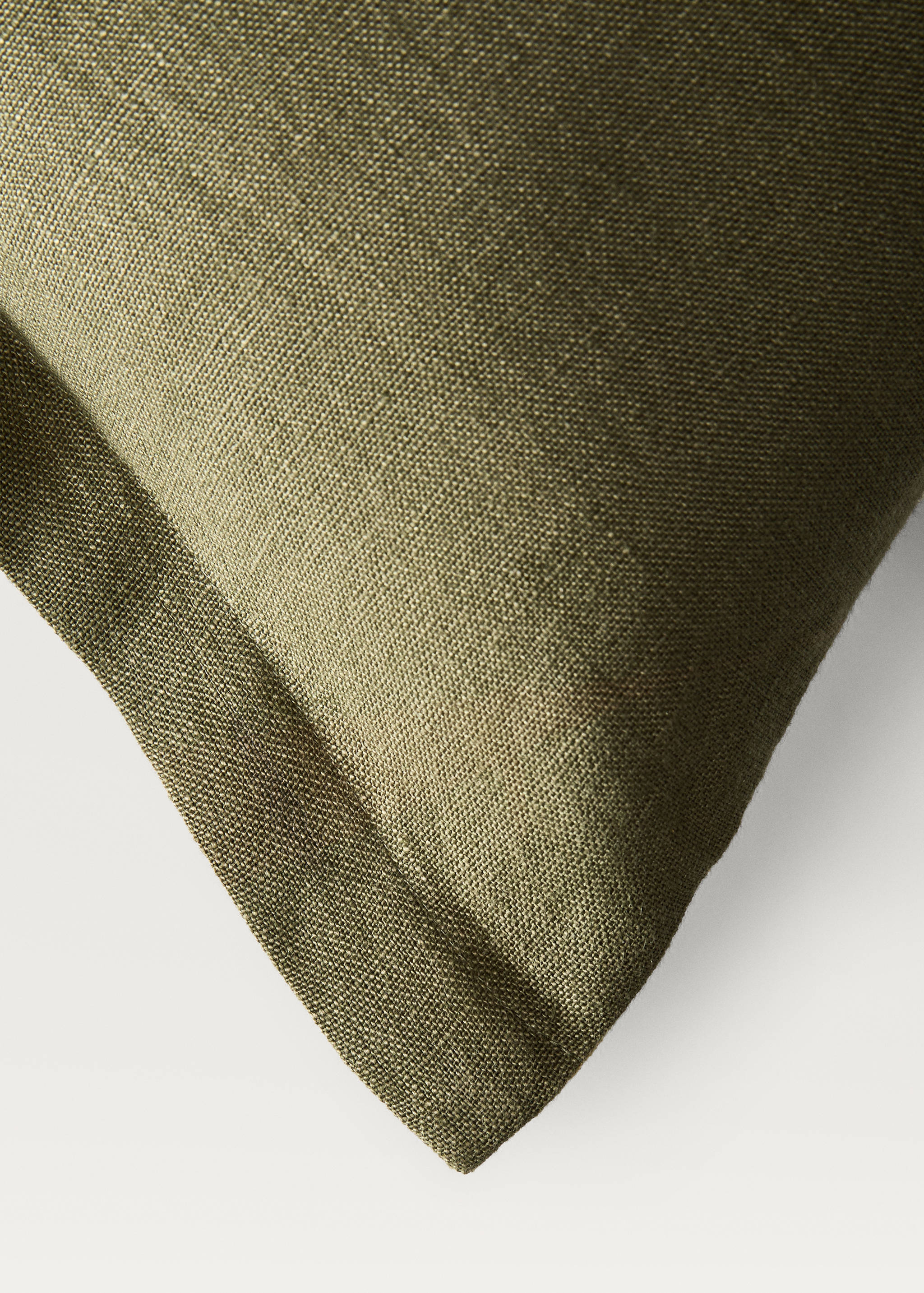 Two-tone linen cushion cover 40x60cm - Details of the article 3