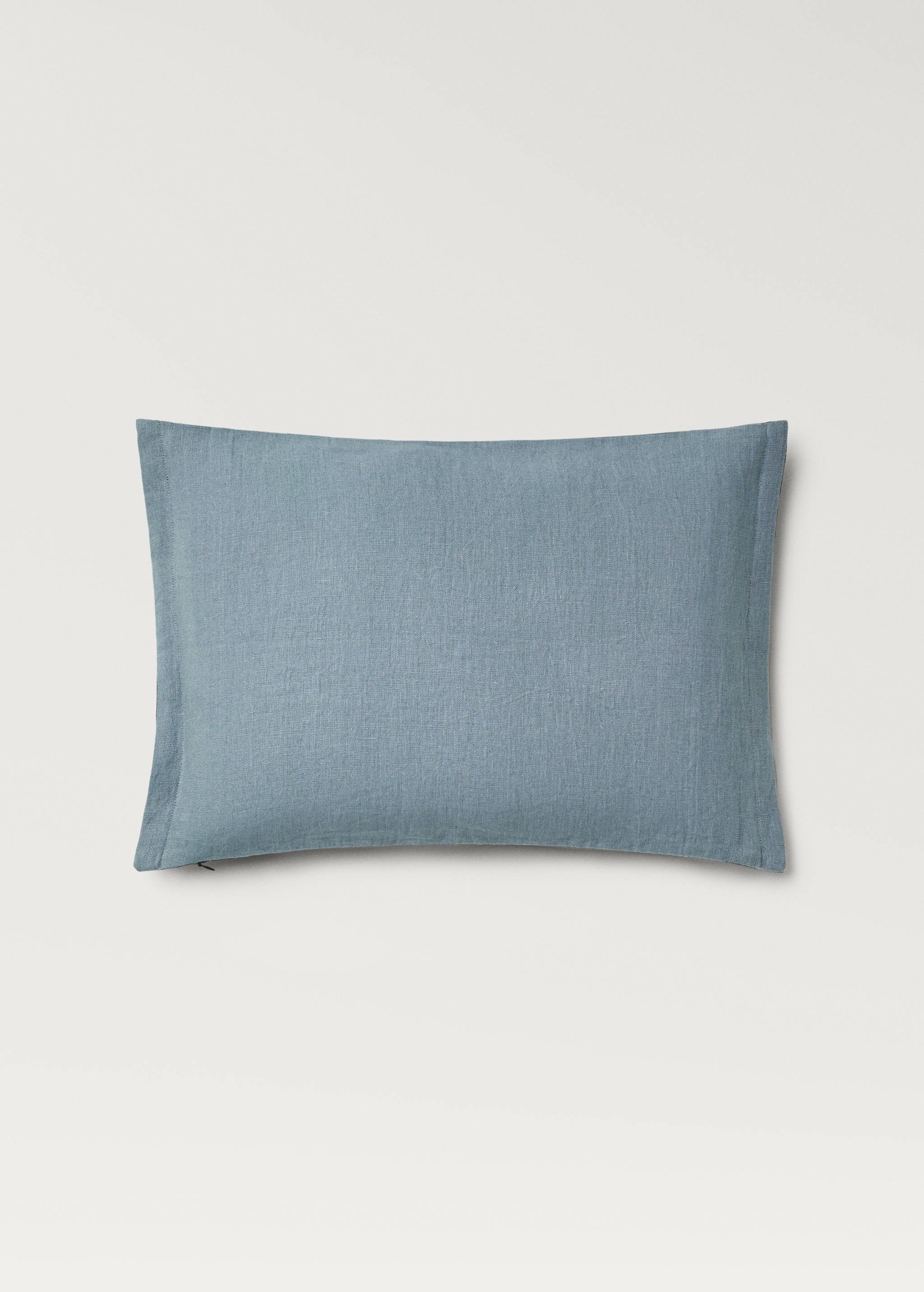 Two-tone linen cushion cover 40x60cm - Details of the article 1
