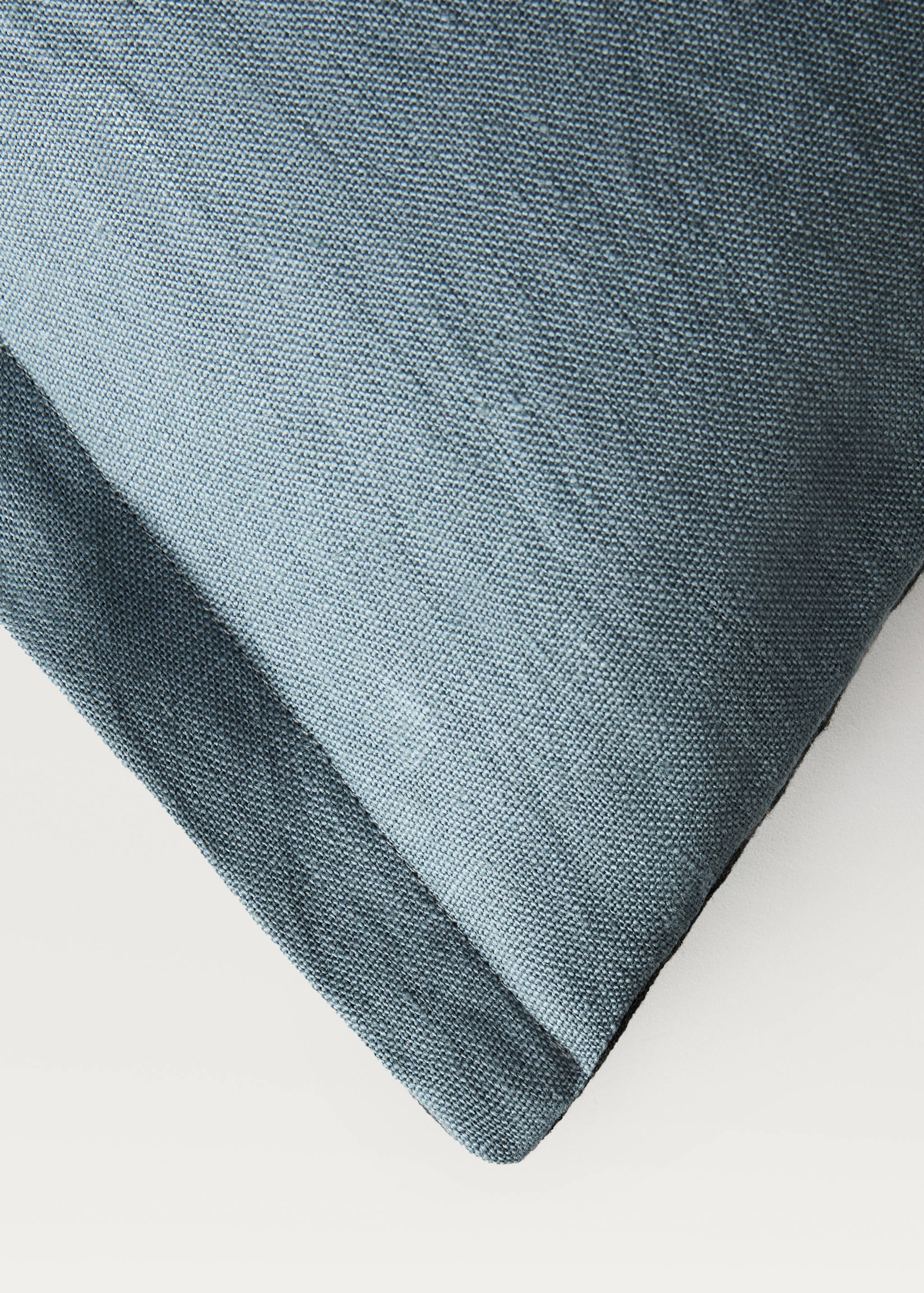 Two-tone linen cushion cover 40x60cm - Details of the article 2