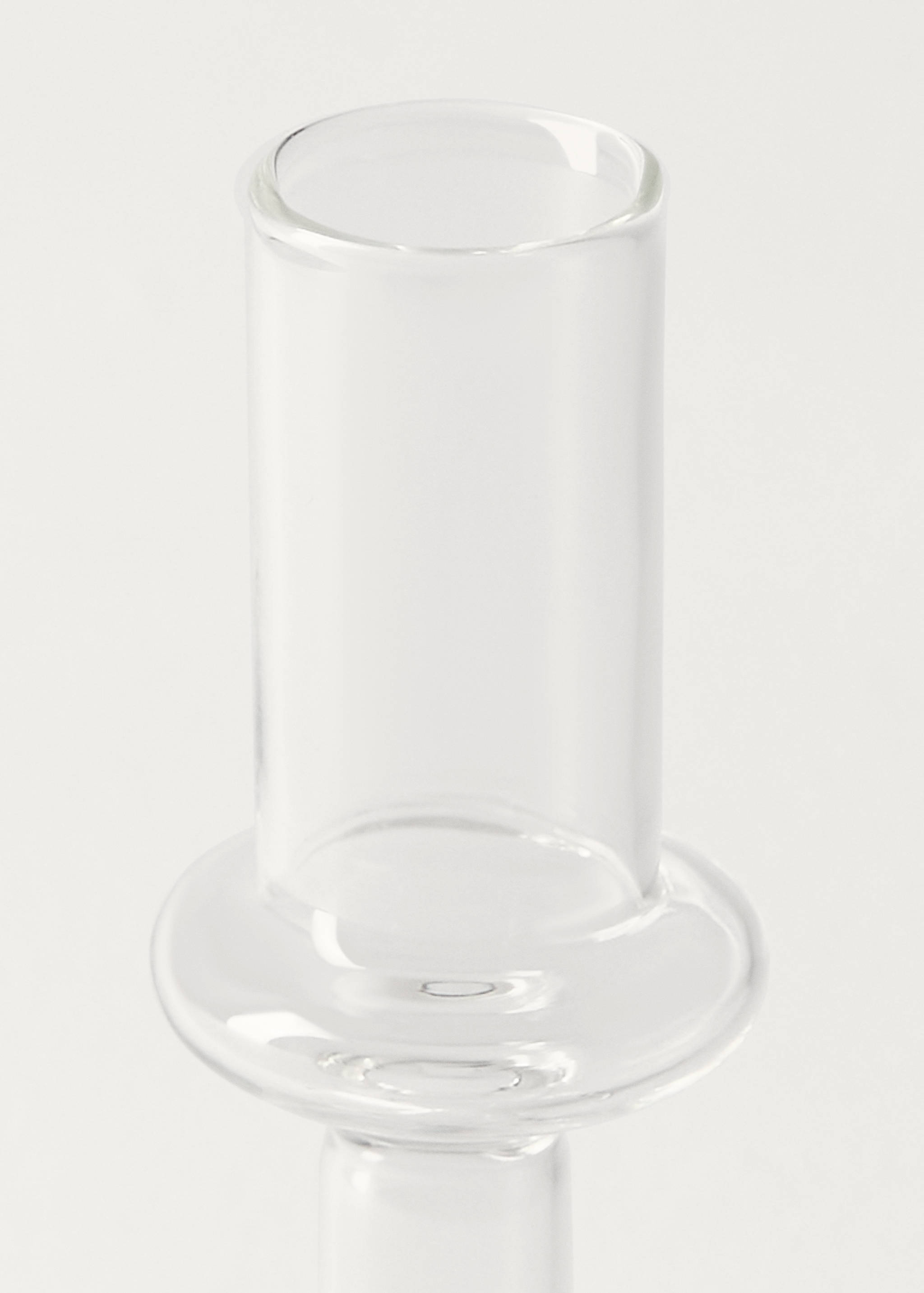 Kleiner Kerzenständer aus Borosilikat - Detail des Artikels 1