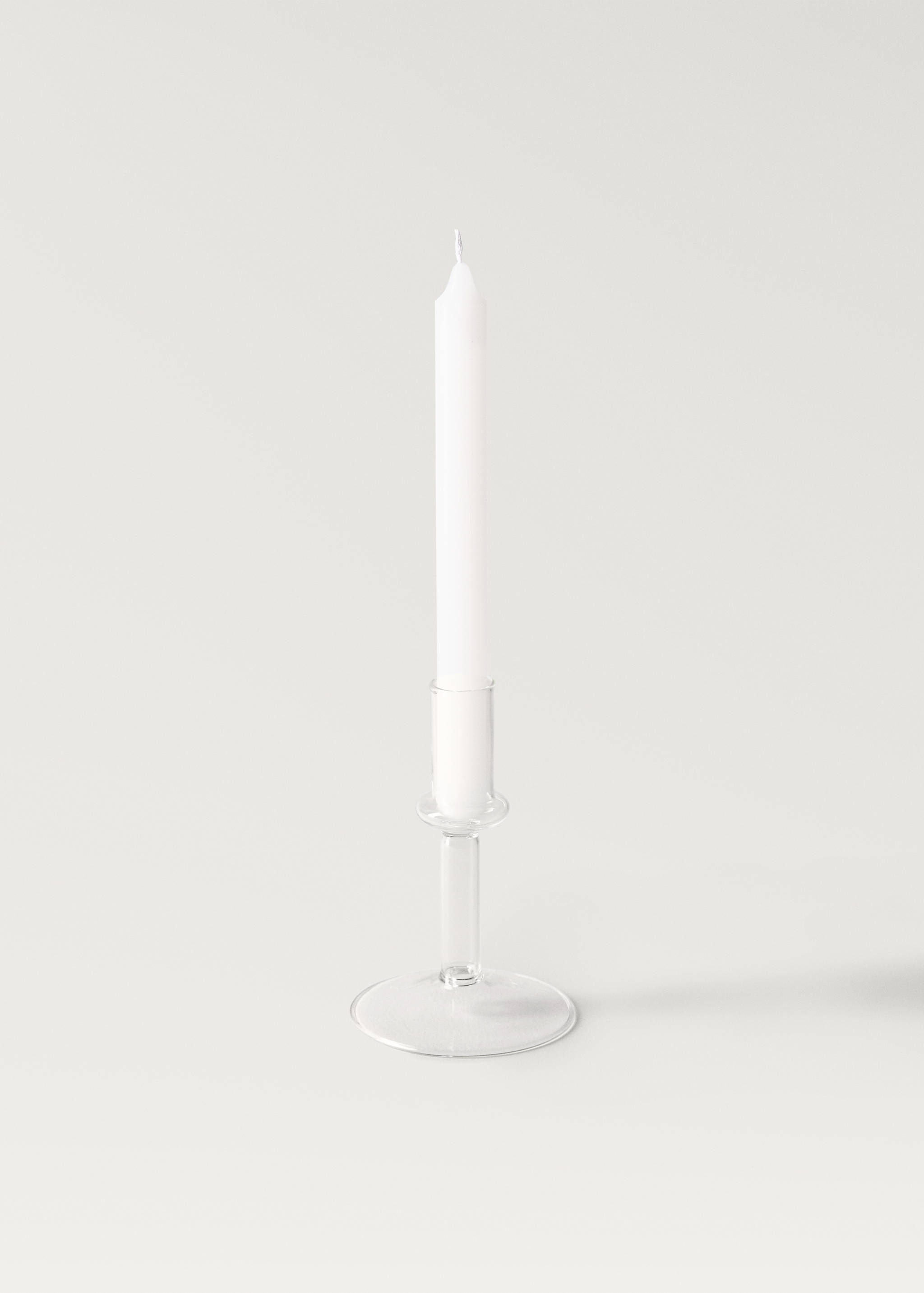 Kleiner Kerzenständer aus Borosilikat - Detail des Artikels 3