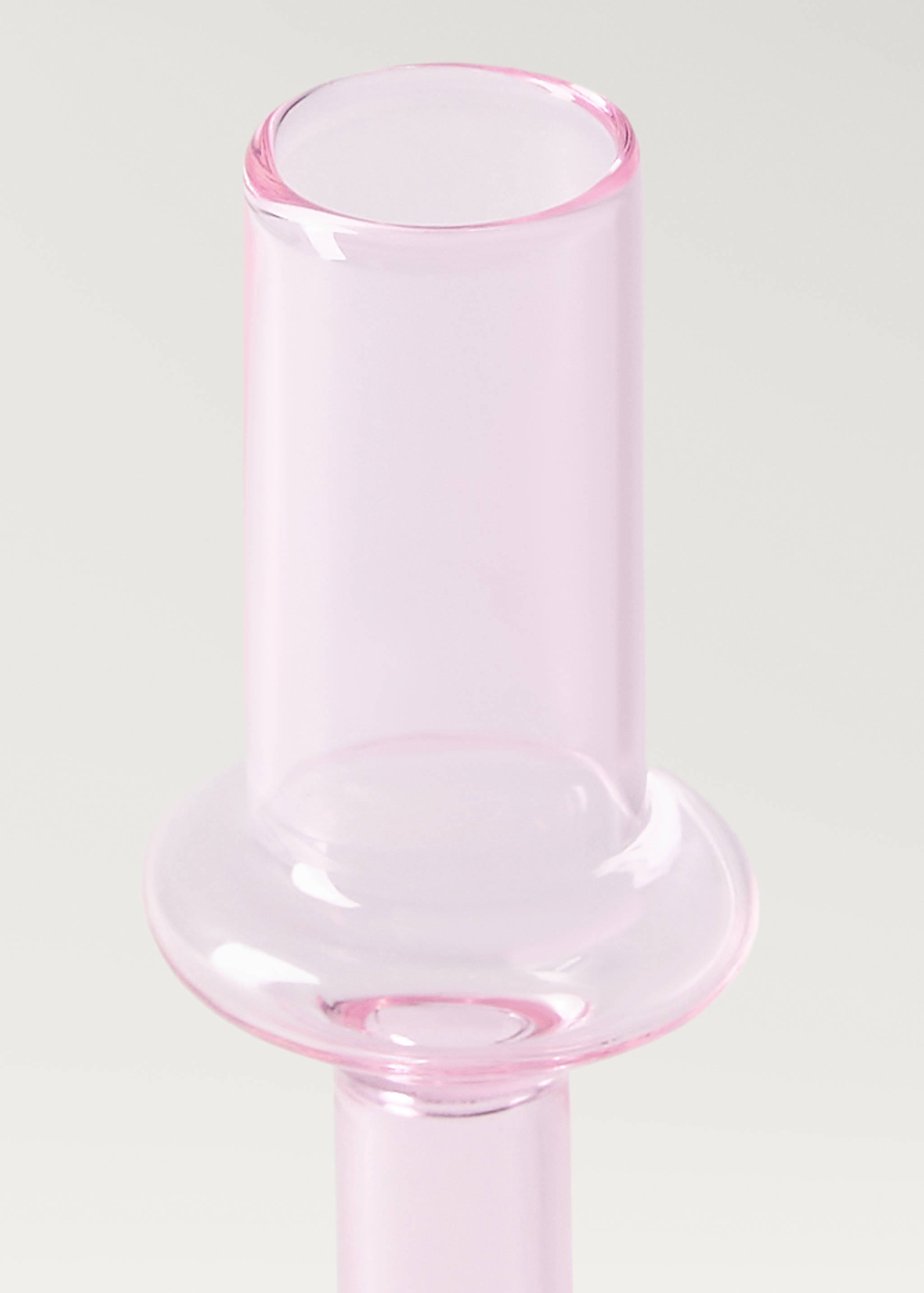 Kleiner Kerzenständer aus Borosilikat - Detail des Artikels 1