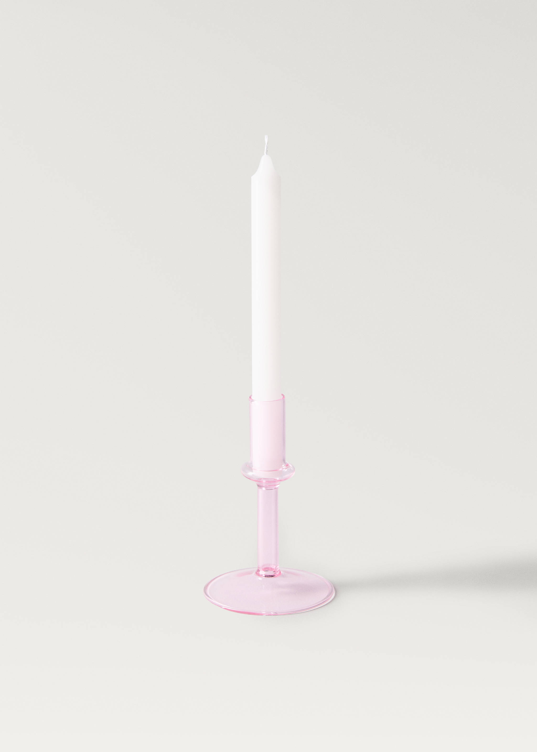 Kleiner Kerzenständer aus Borosilikat - Detail des Artikels 3