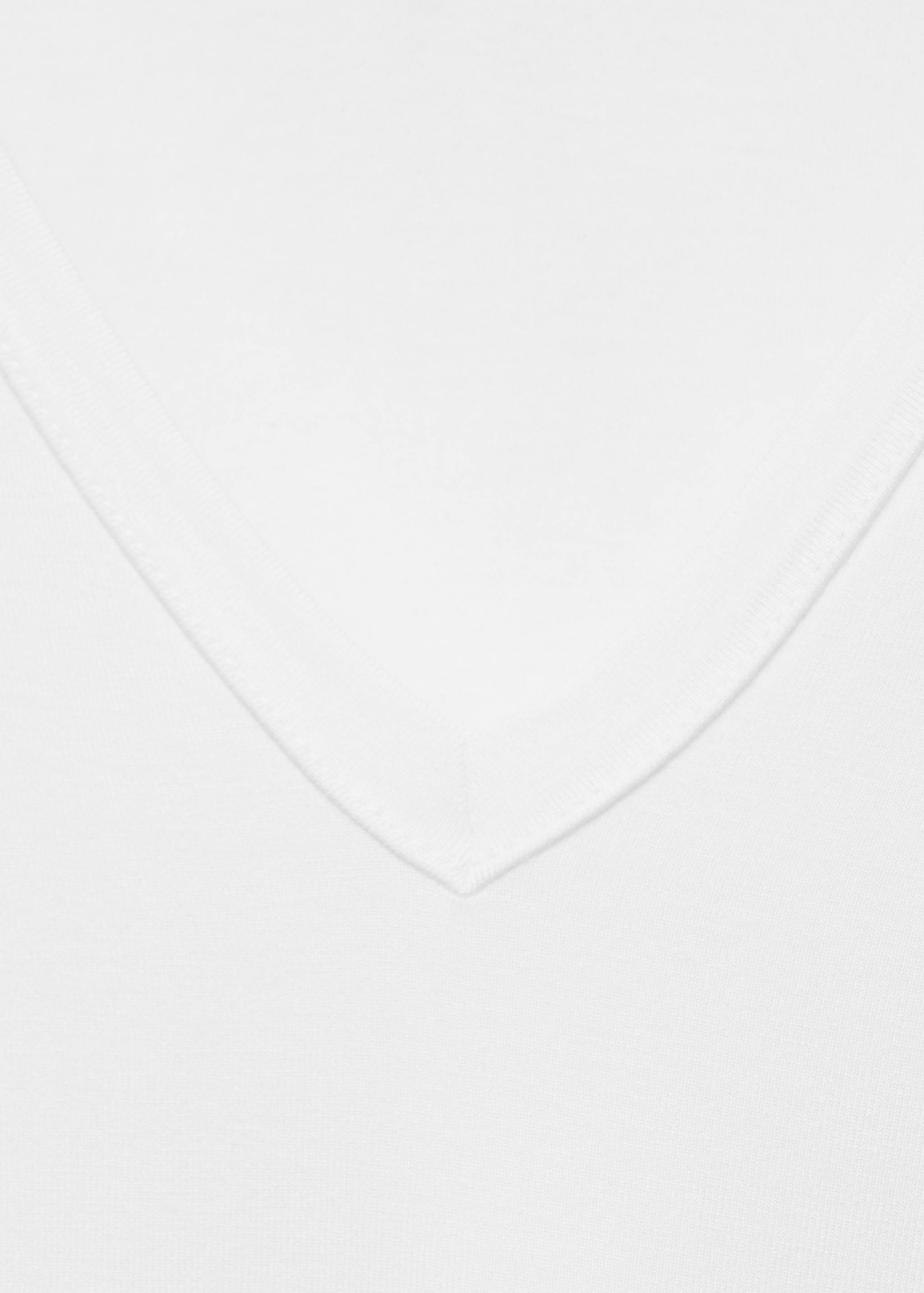 V-neck T-shirt - Details of the article 8