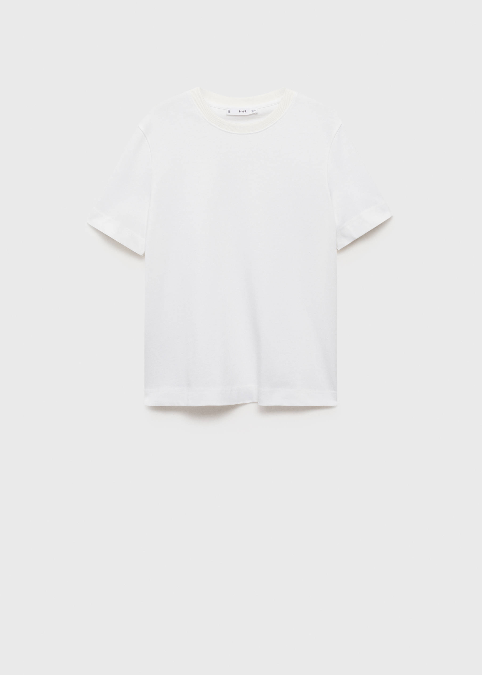 Short-sleeved cotton t-shirt - Article without model